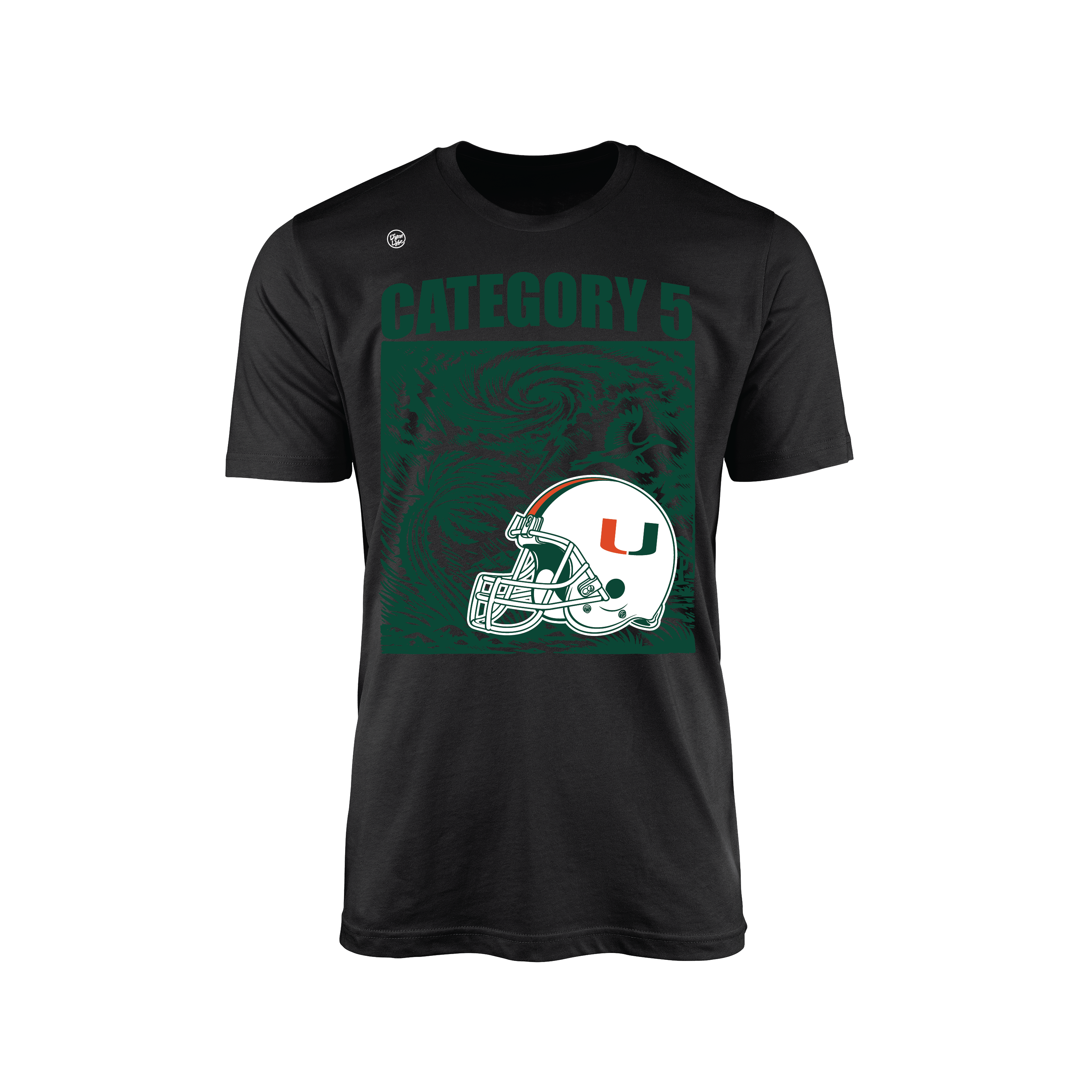 Miami Hurricanes Men's Category 5 Tee