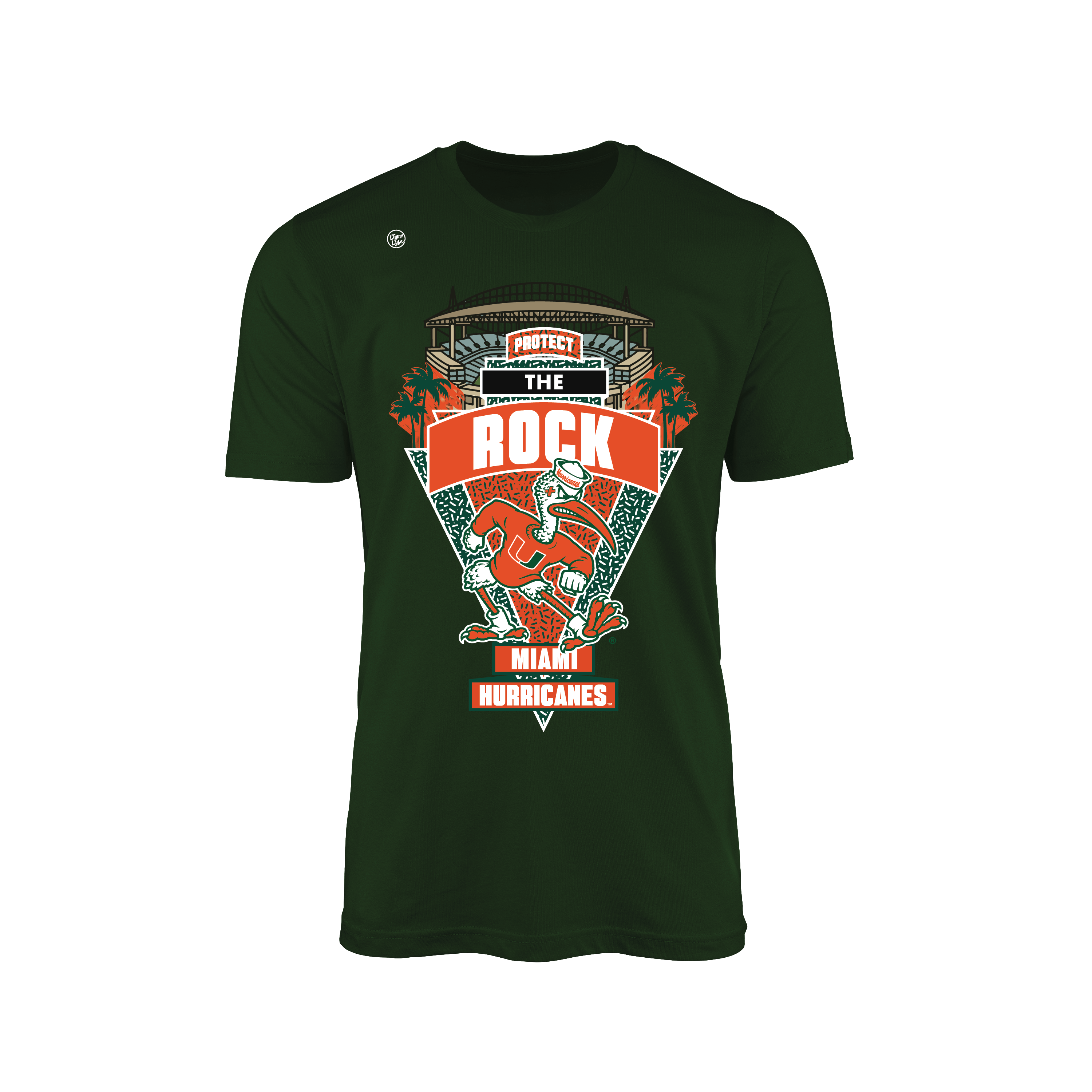 Miami Hurricanes Protect The Rock Tee