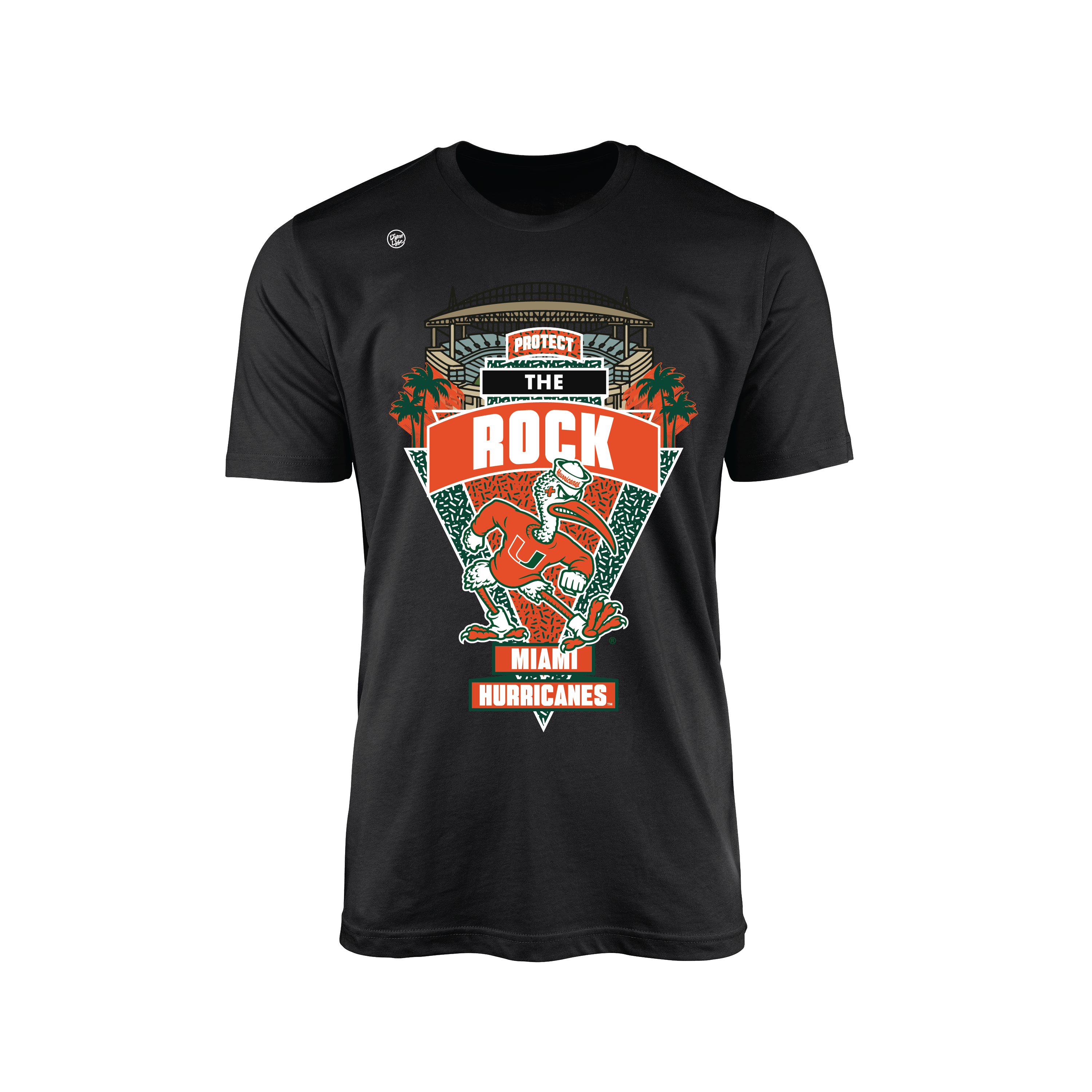 Miami Hurricanes Protect The Rock Tee