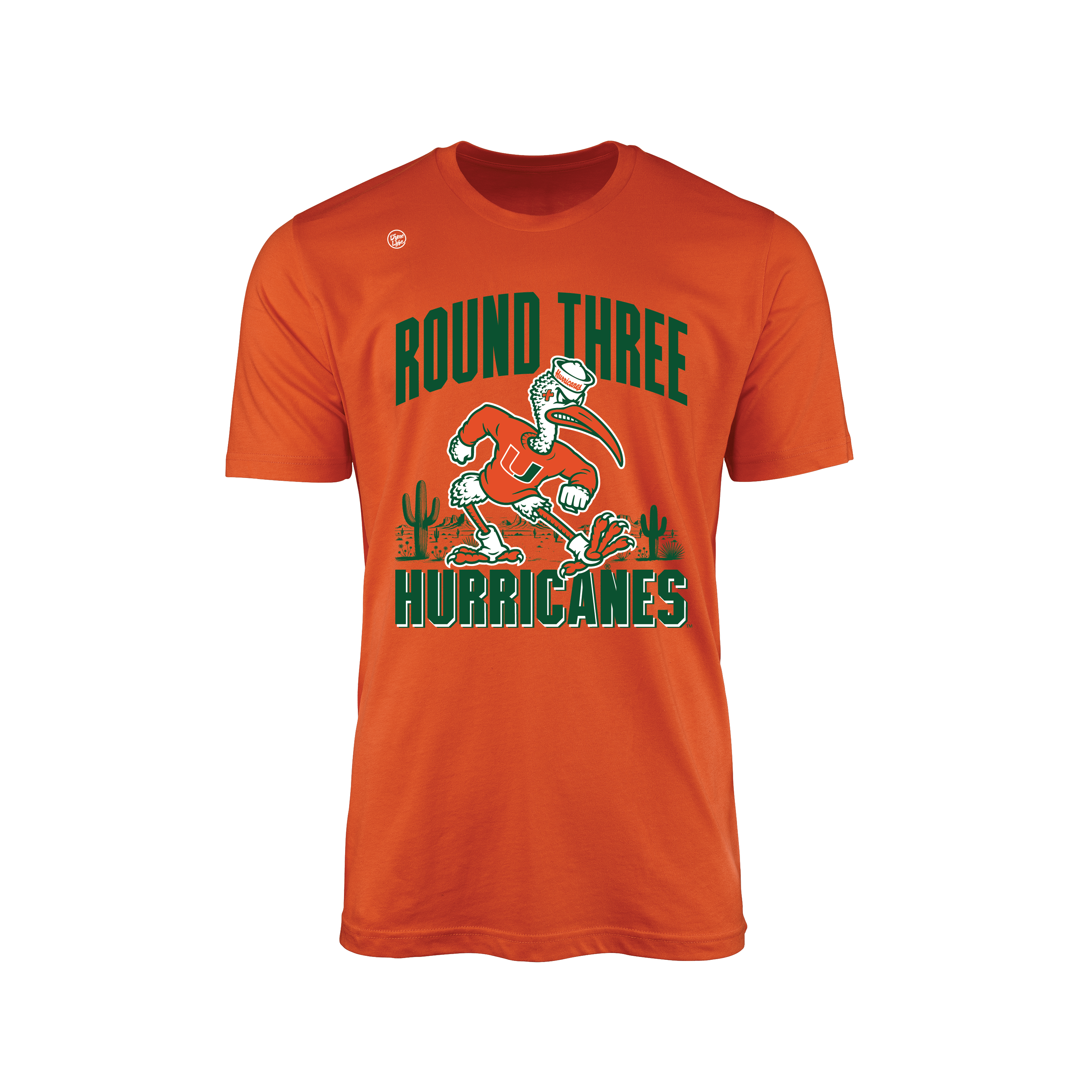 Miami Hurricanes Sebastian Round 3 Tee