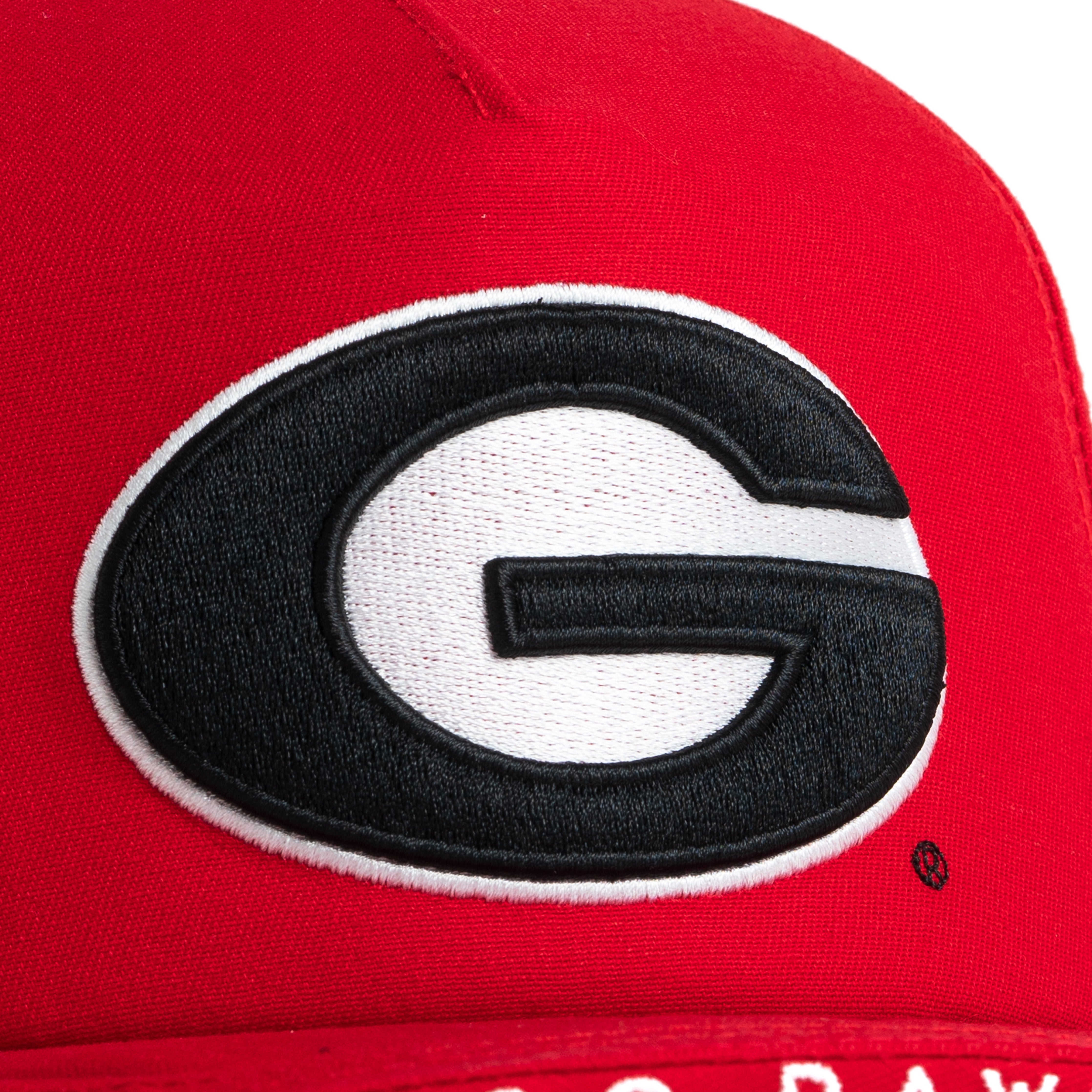 Nike Men's Georgia Bulldogs Black Fitted Baseball Hat, Size 7 1/2