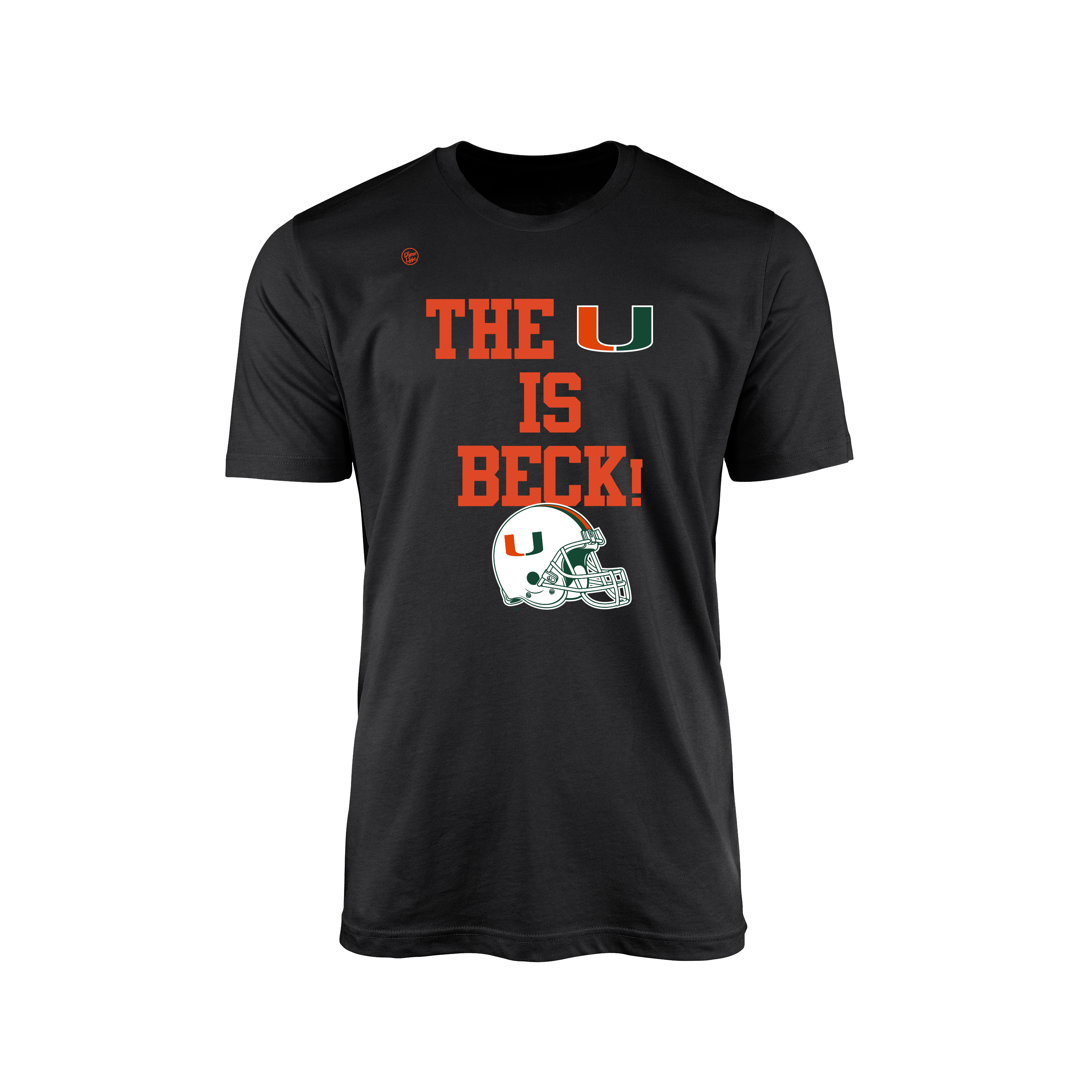 Miami Hurricanes Men's U is Beck Tee