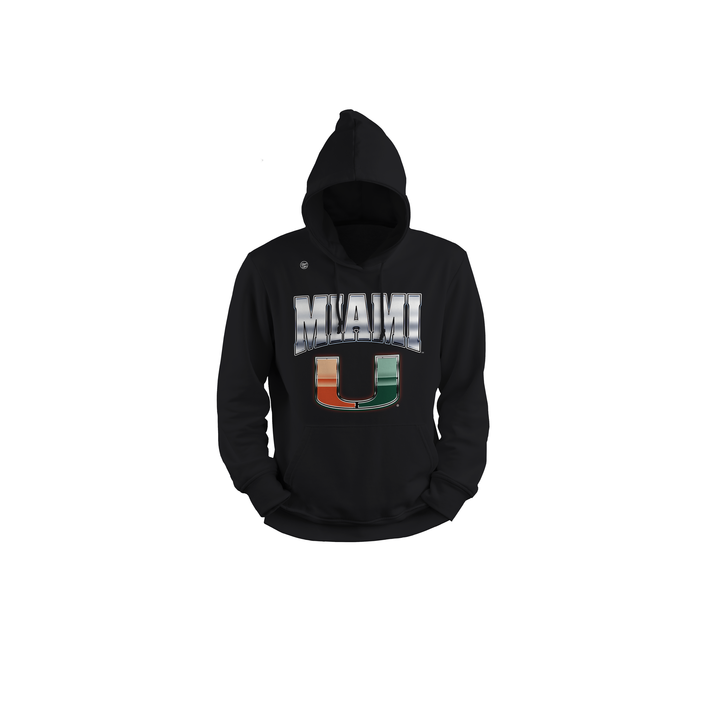 Miami Hurricanes Youth Mirror Hoodie