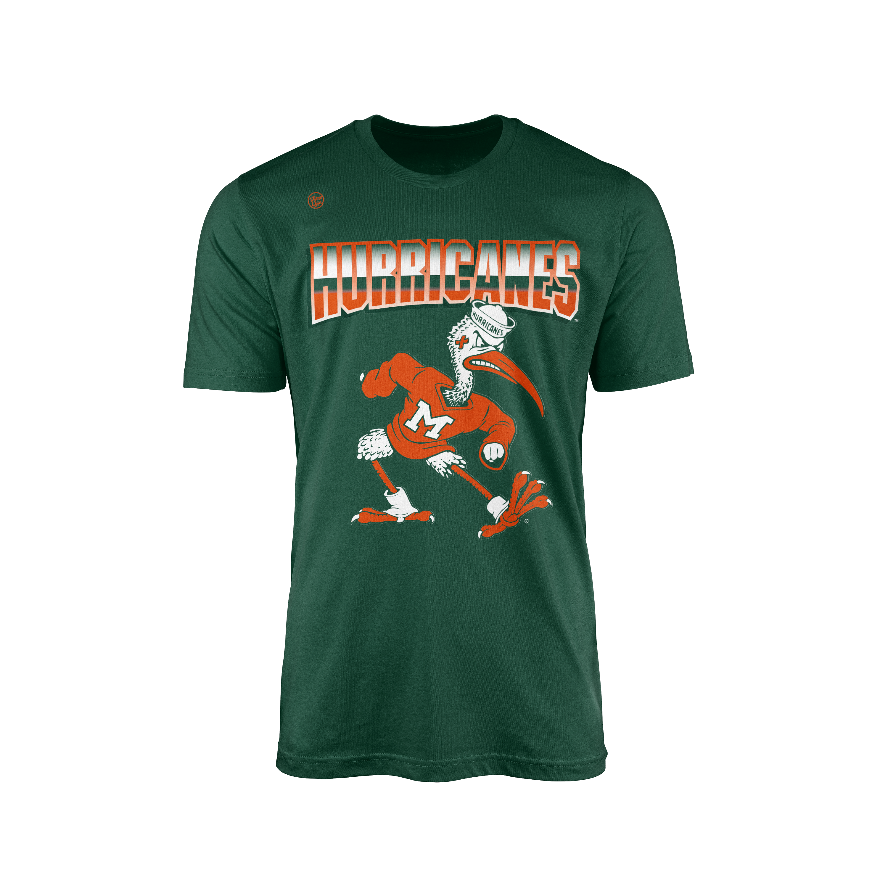 Miami Hurricanes Men's Big Logo Tee