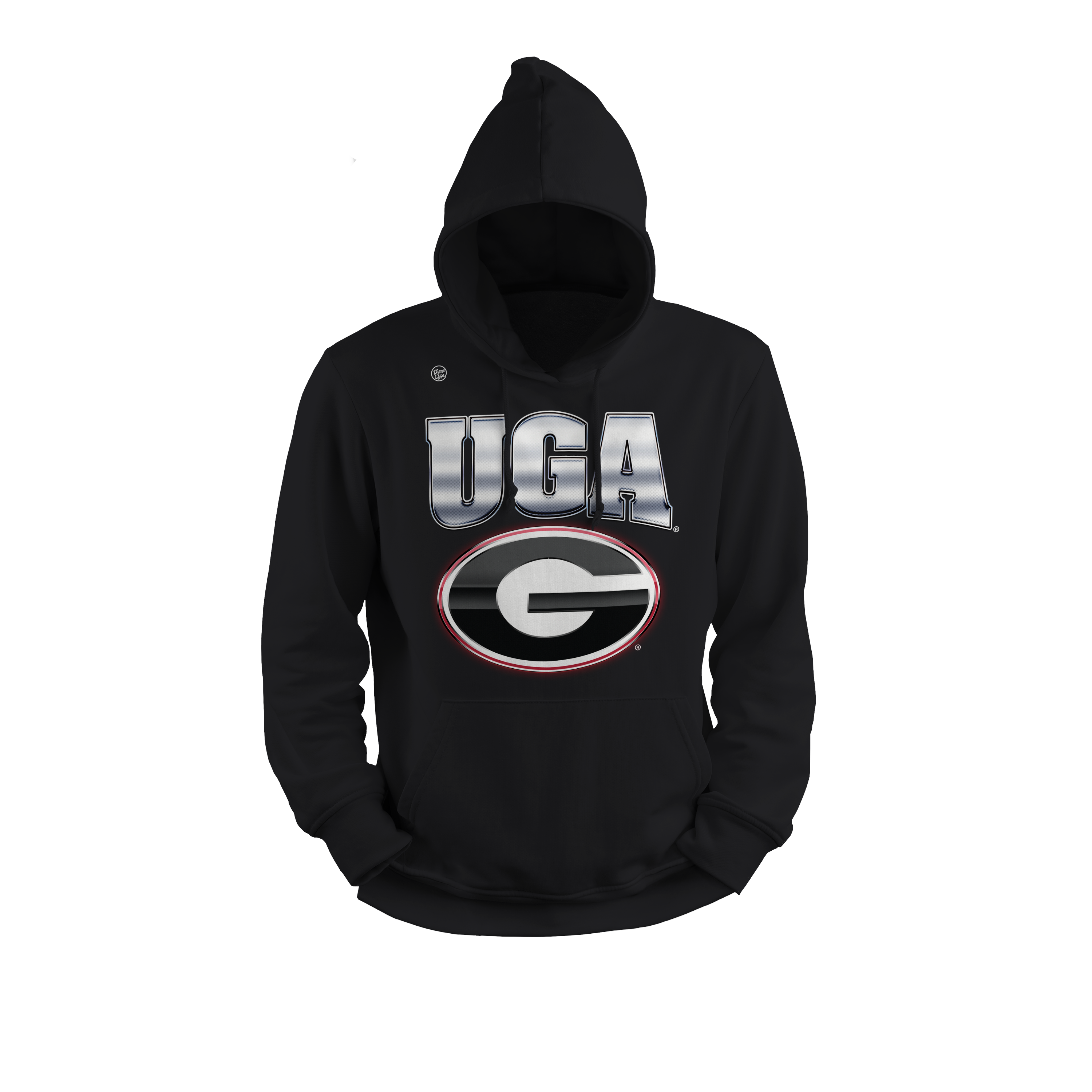 Georgia Bulldogs Men's Mirror Hoodie