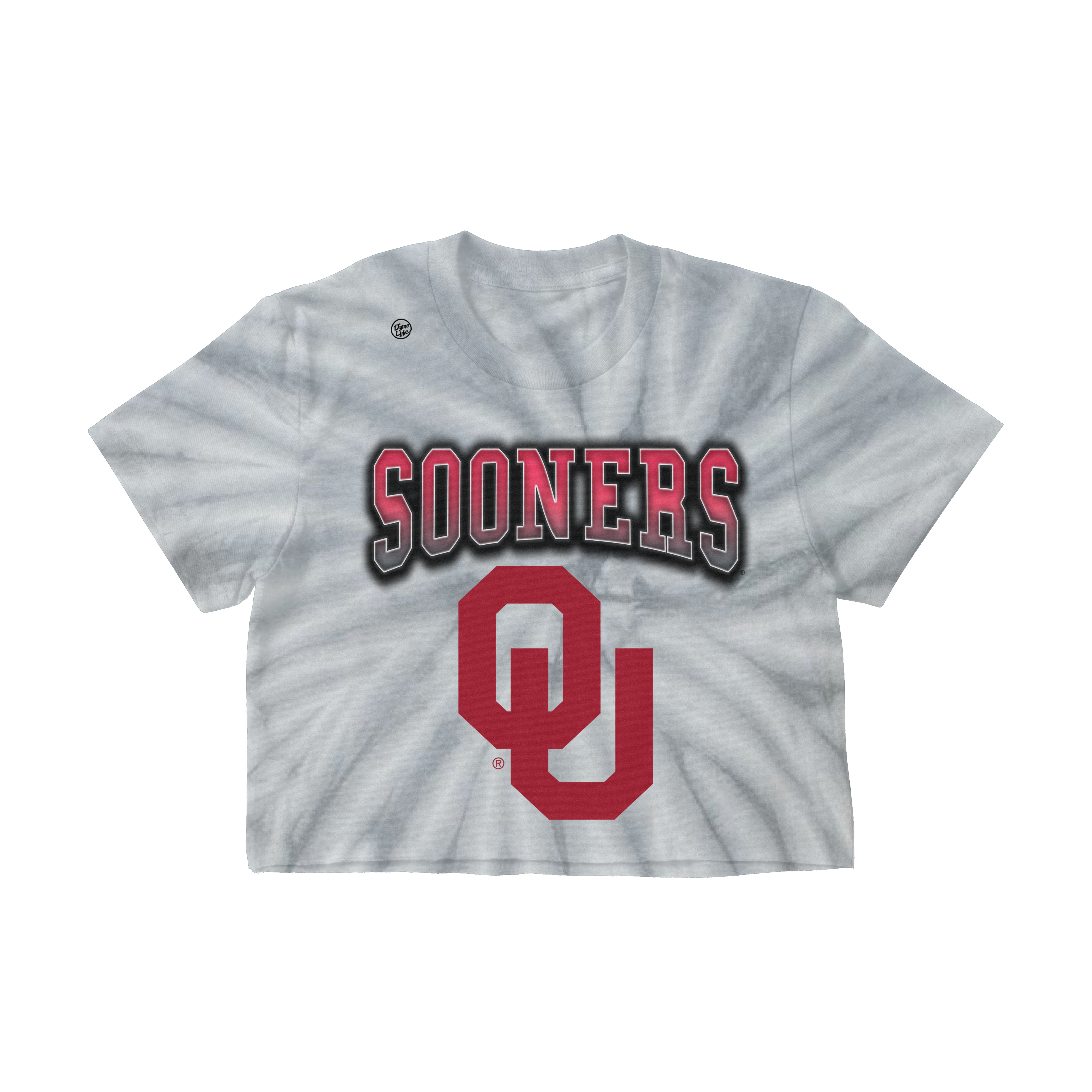 Oklahoma Sooners Women’s Tie Dye Team Crop Top