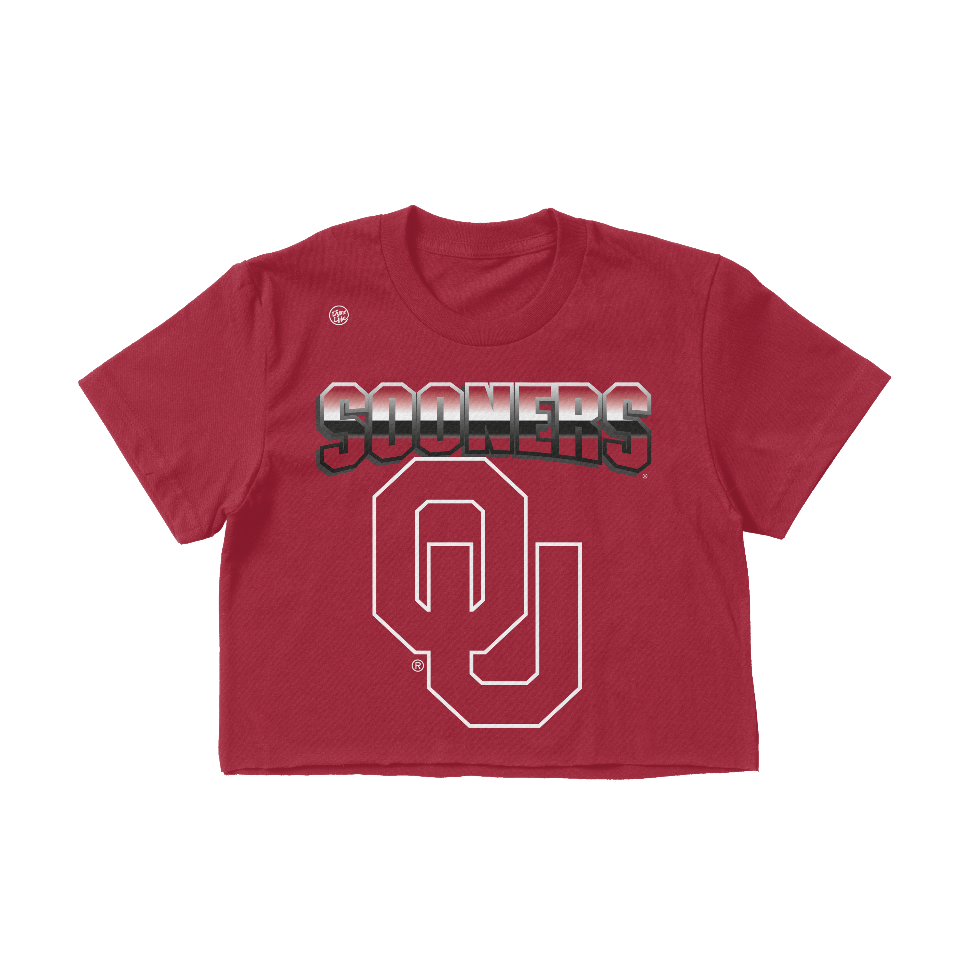 Oklahoma Sooners Women's Big Logo Crop