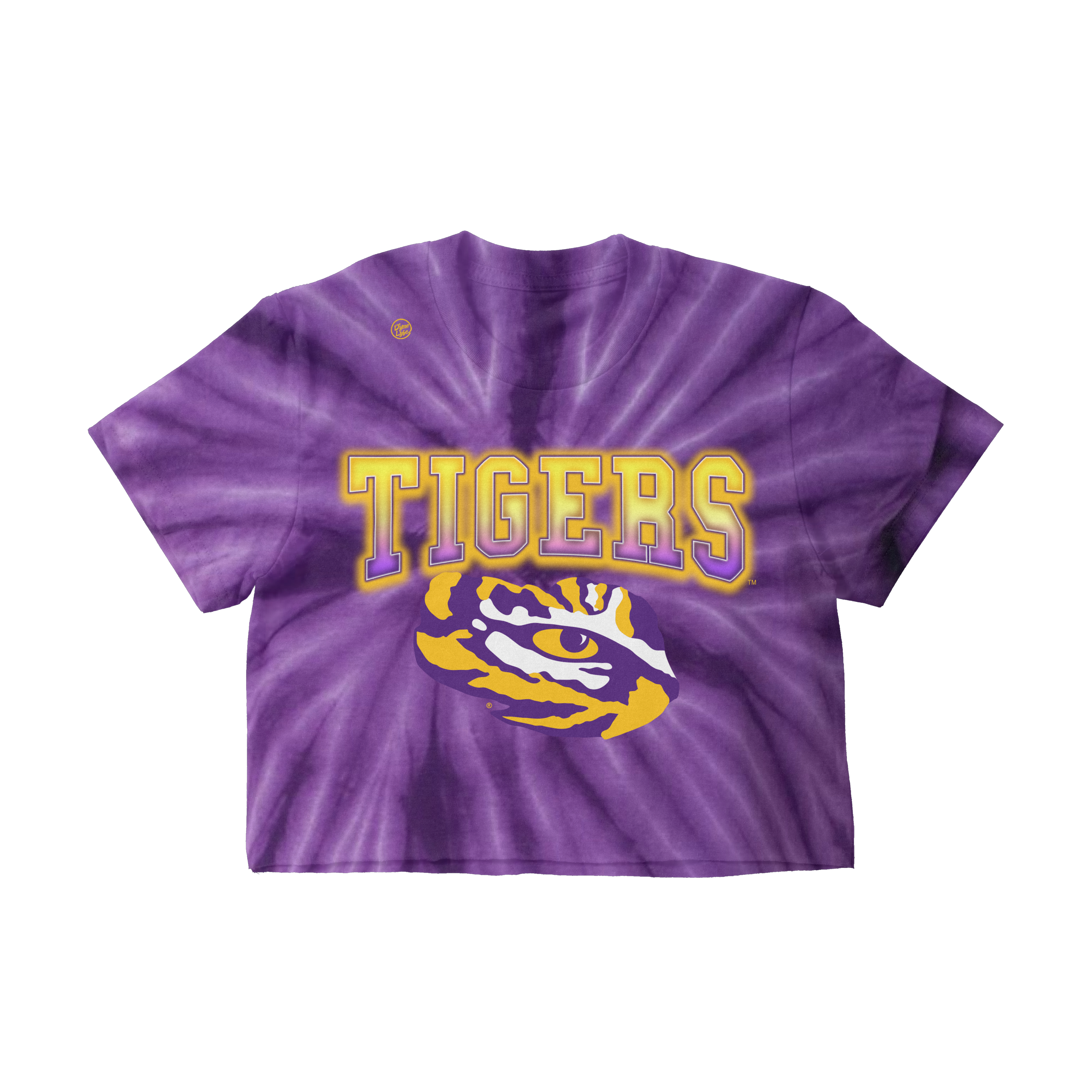 LSU Tigers Women’s Tie Dye Team Crop Top