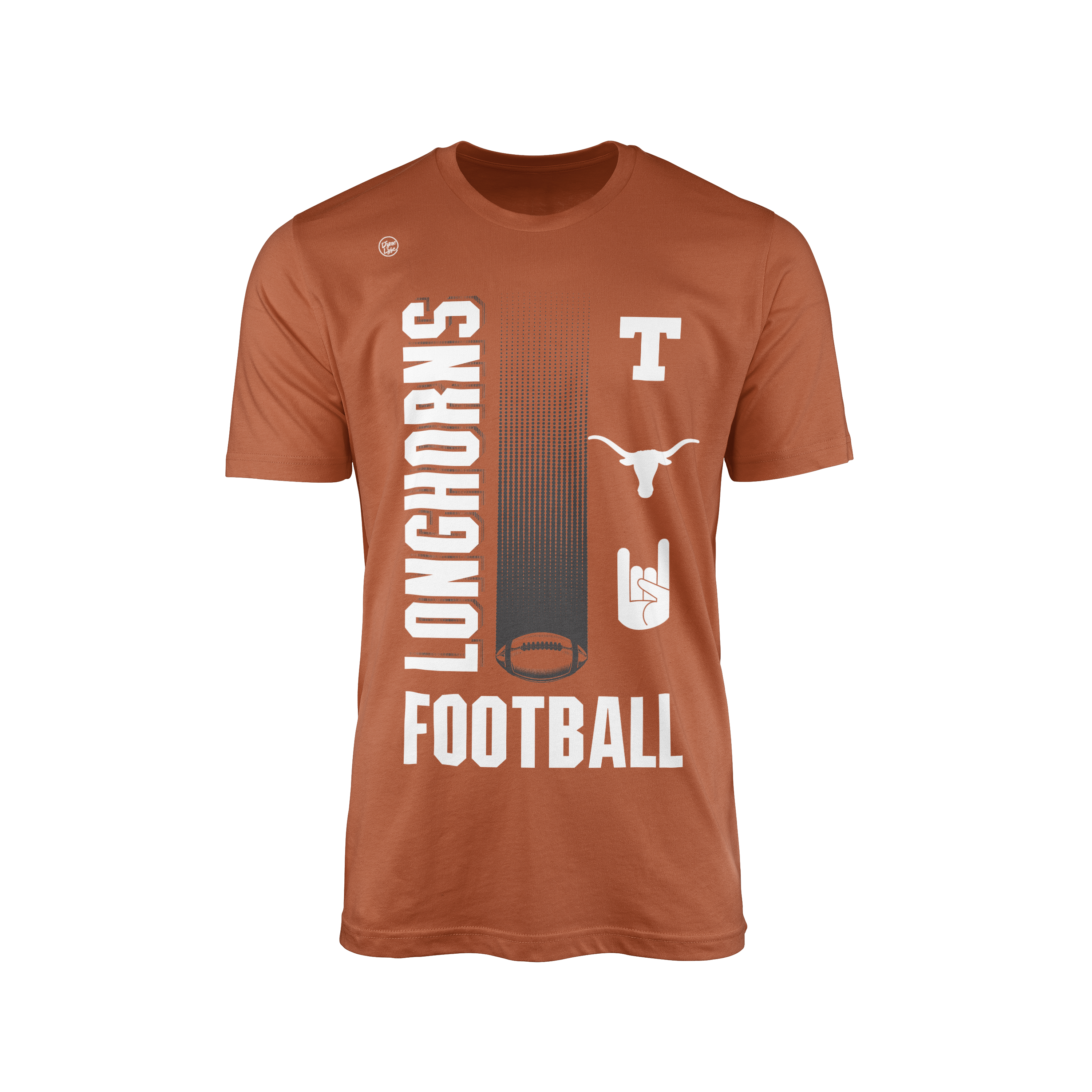 Texas Longhorns Men's Football Logo Tee