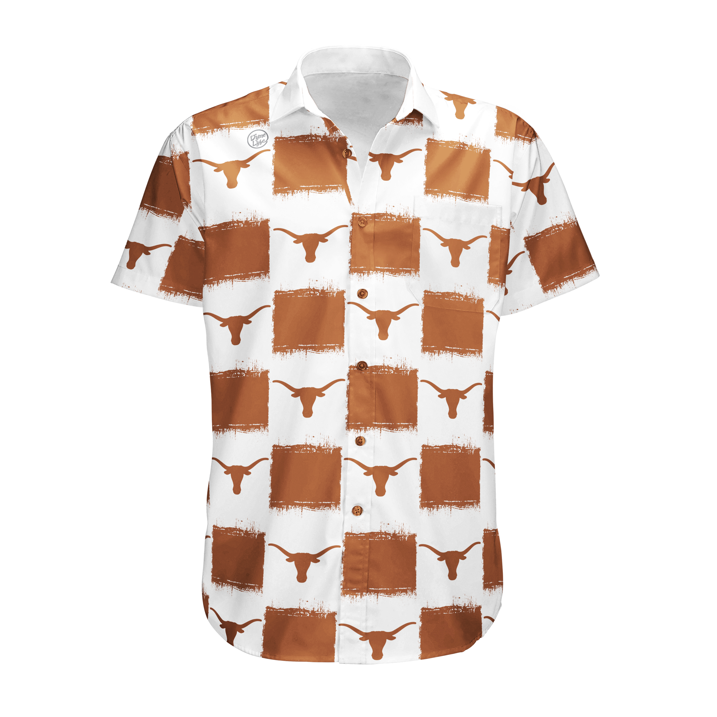 Texas Longhorns Men’s Big Block Button Up