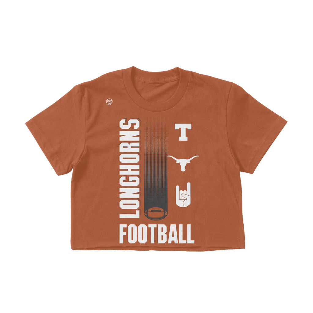 トップス SD Heavyweight Football Logo LS T VW U0913083AA00TEXASLONGHORNSWOME