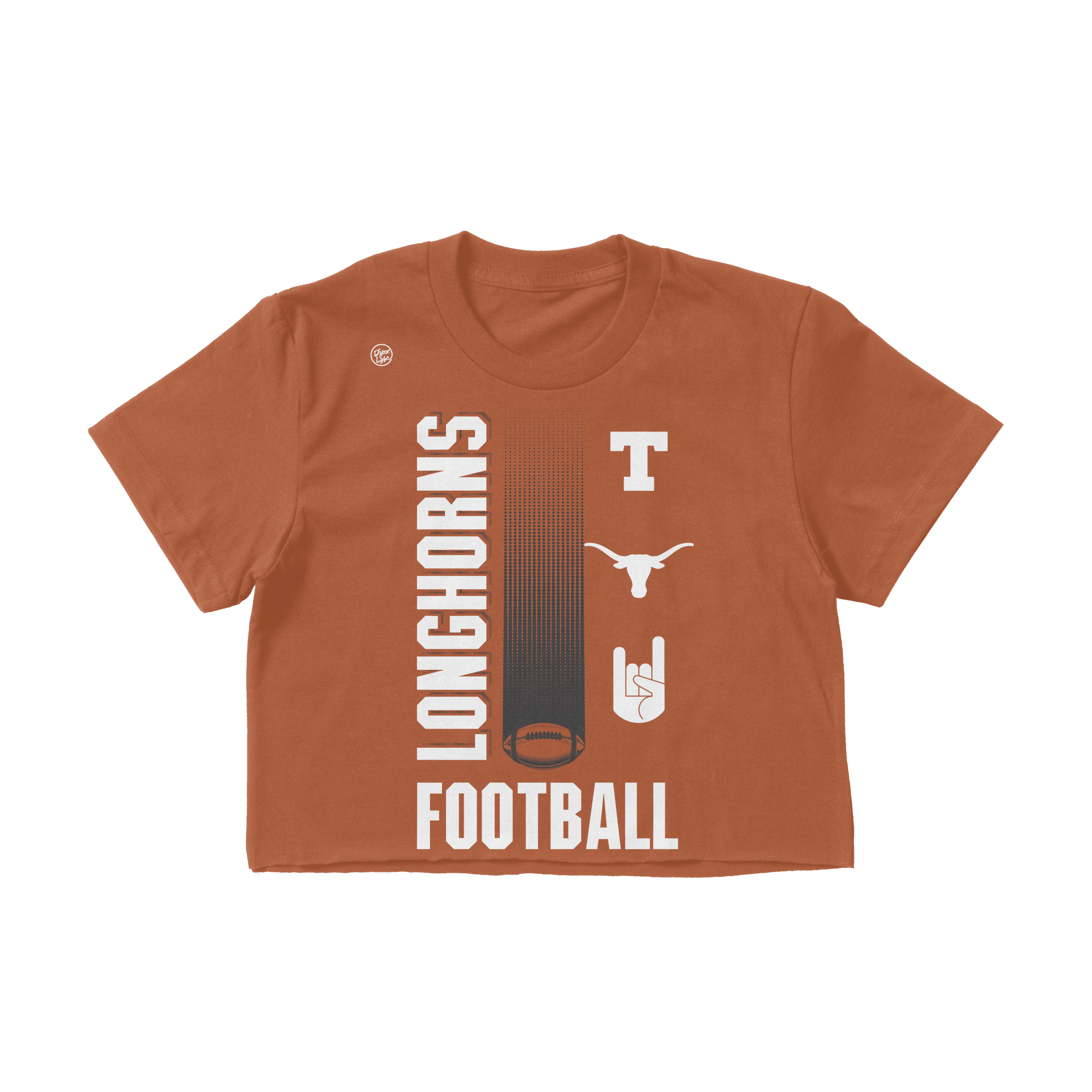 Texas Longhorns Women's Football Logo Crop