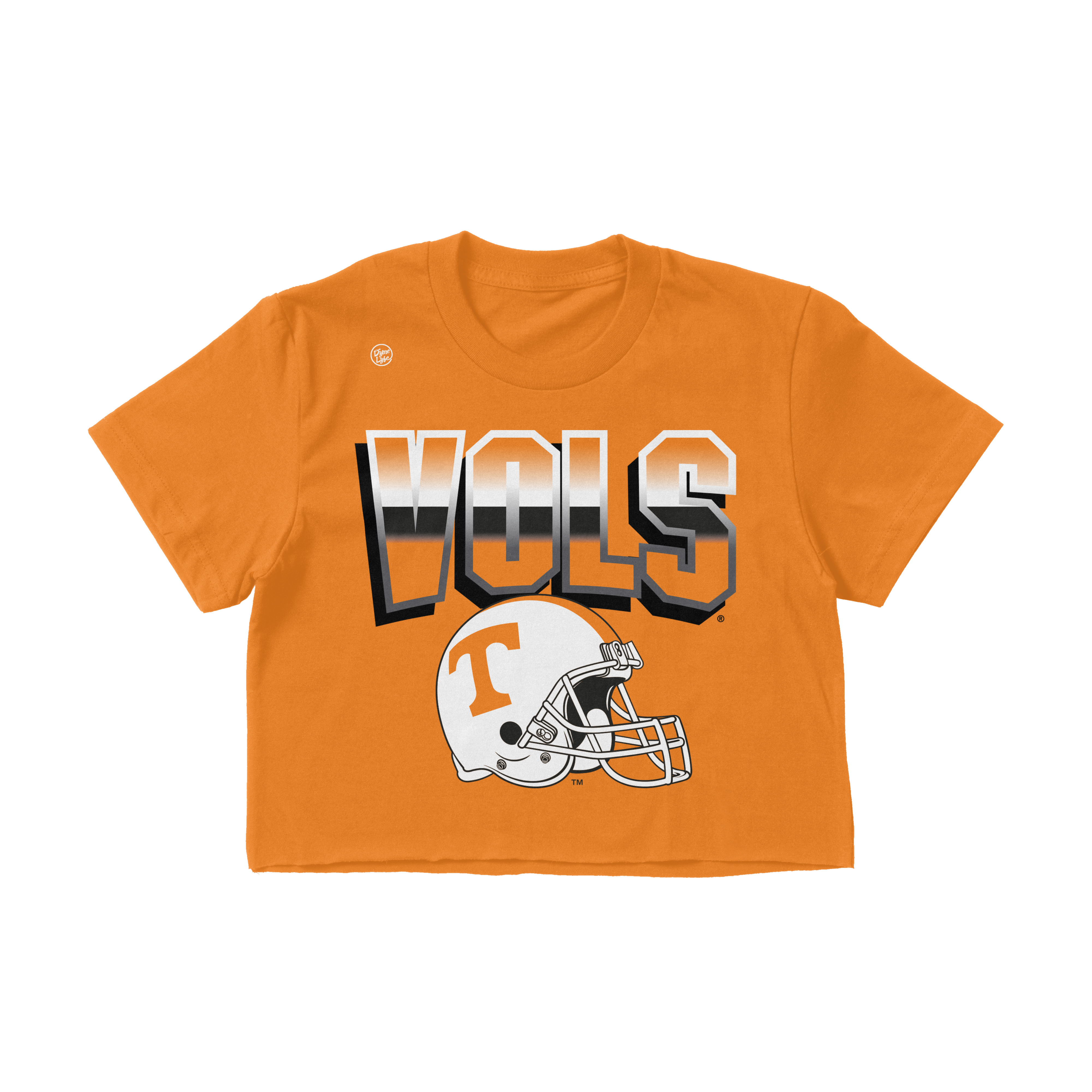 Tennessee Volunteers Women's Big Logo Crop