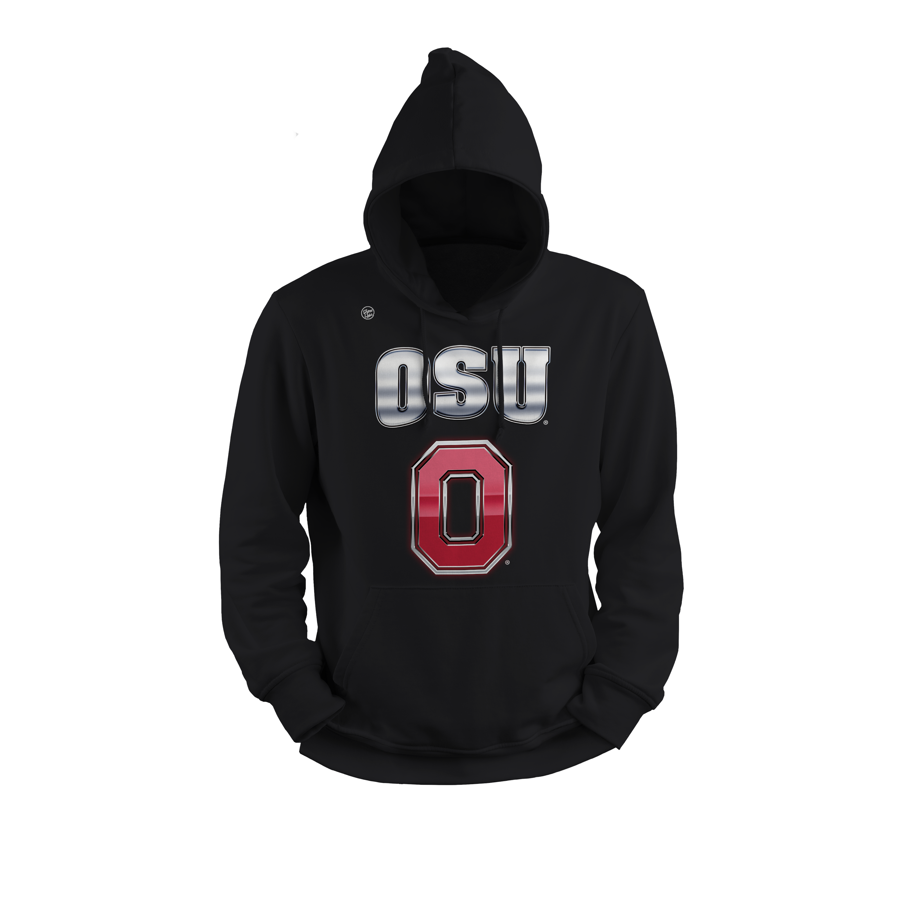 Ohio State Buckeyes Men's Mirror Hoodie