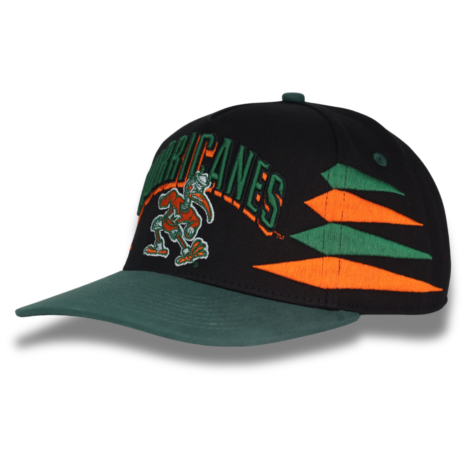 Miami Hurricanes Retro Snapback