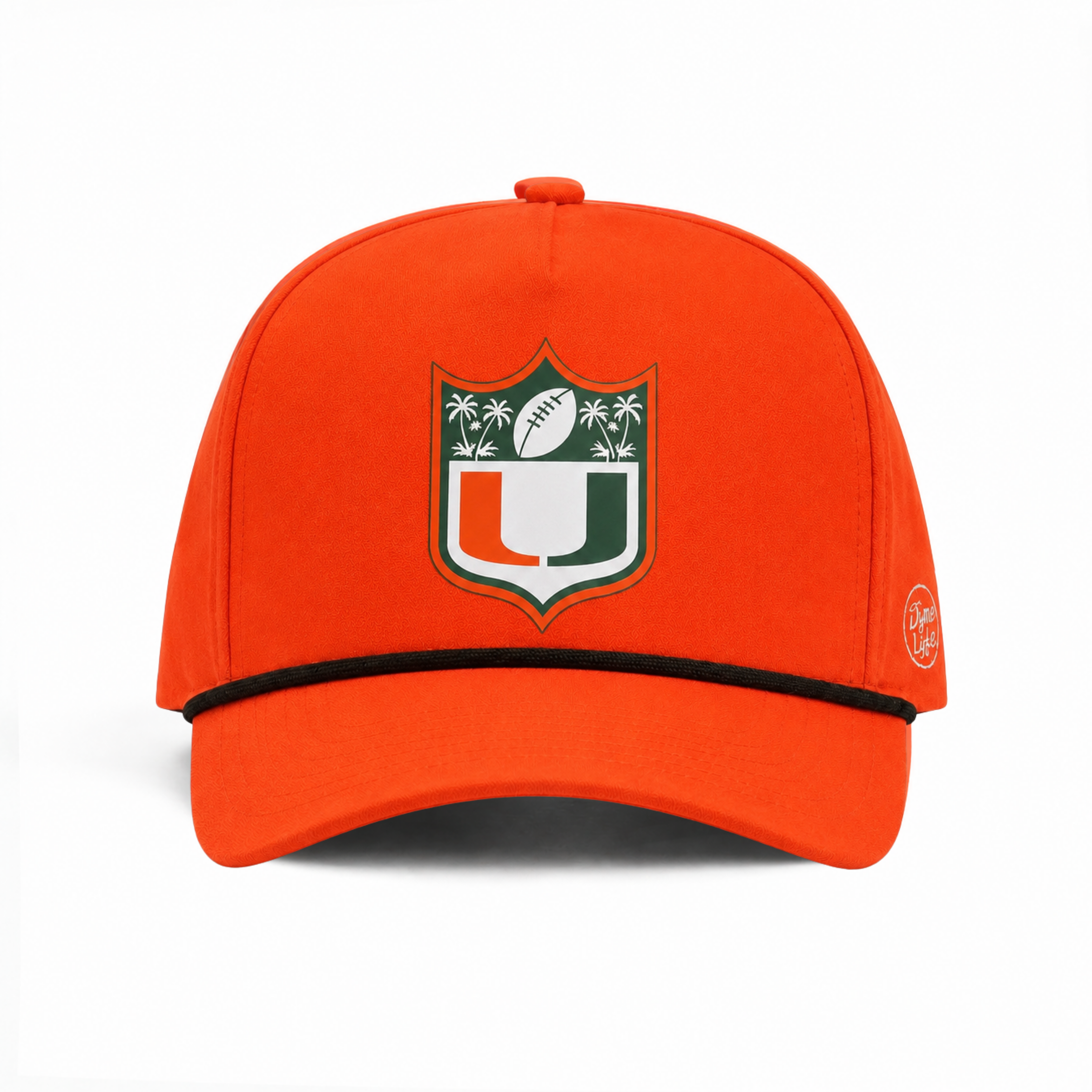 Miami Hurricanes Shield U Rope Hat