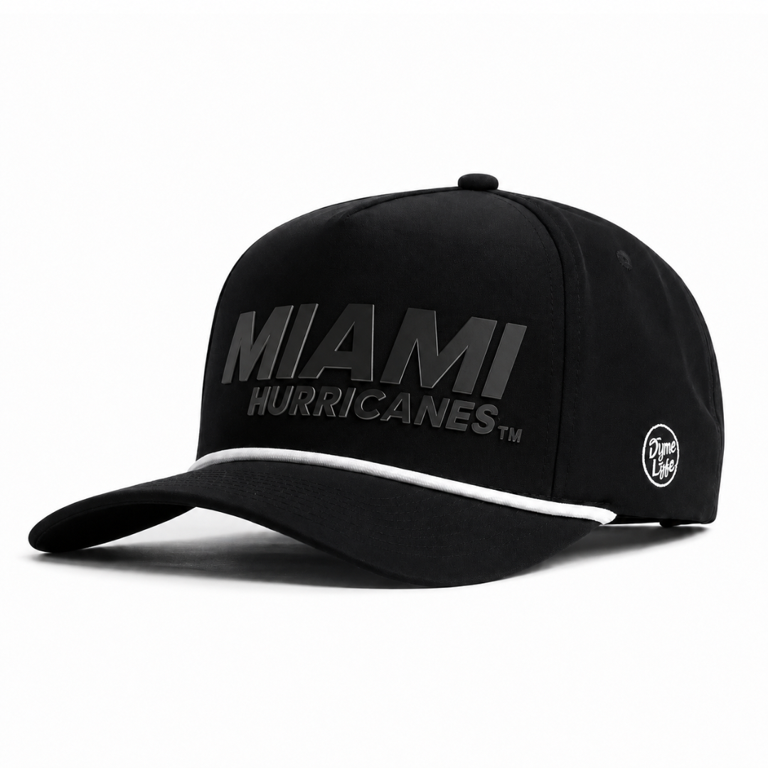 Miami Hurricanes Midnight Rope Hat