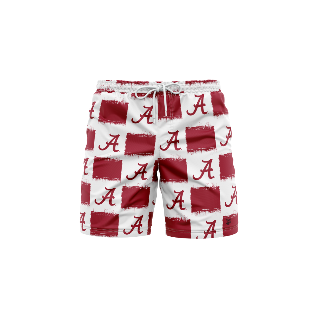 Alabama Crimson Tide Men’s Big Block Trunks