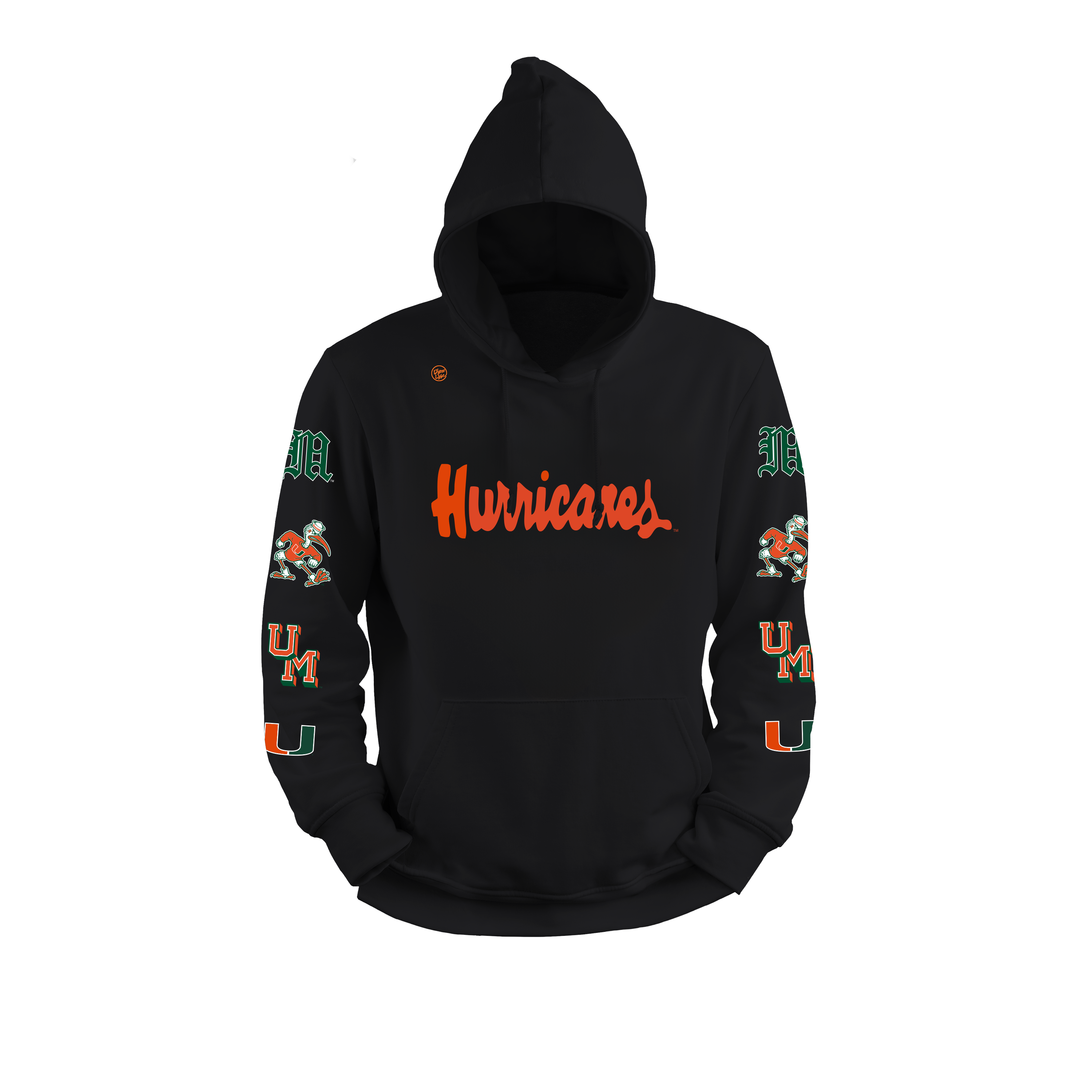 Miami Hurricanes Men's Era Hoodie