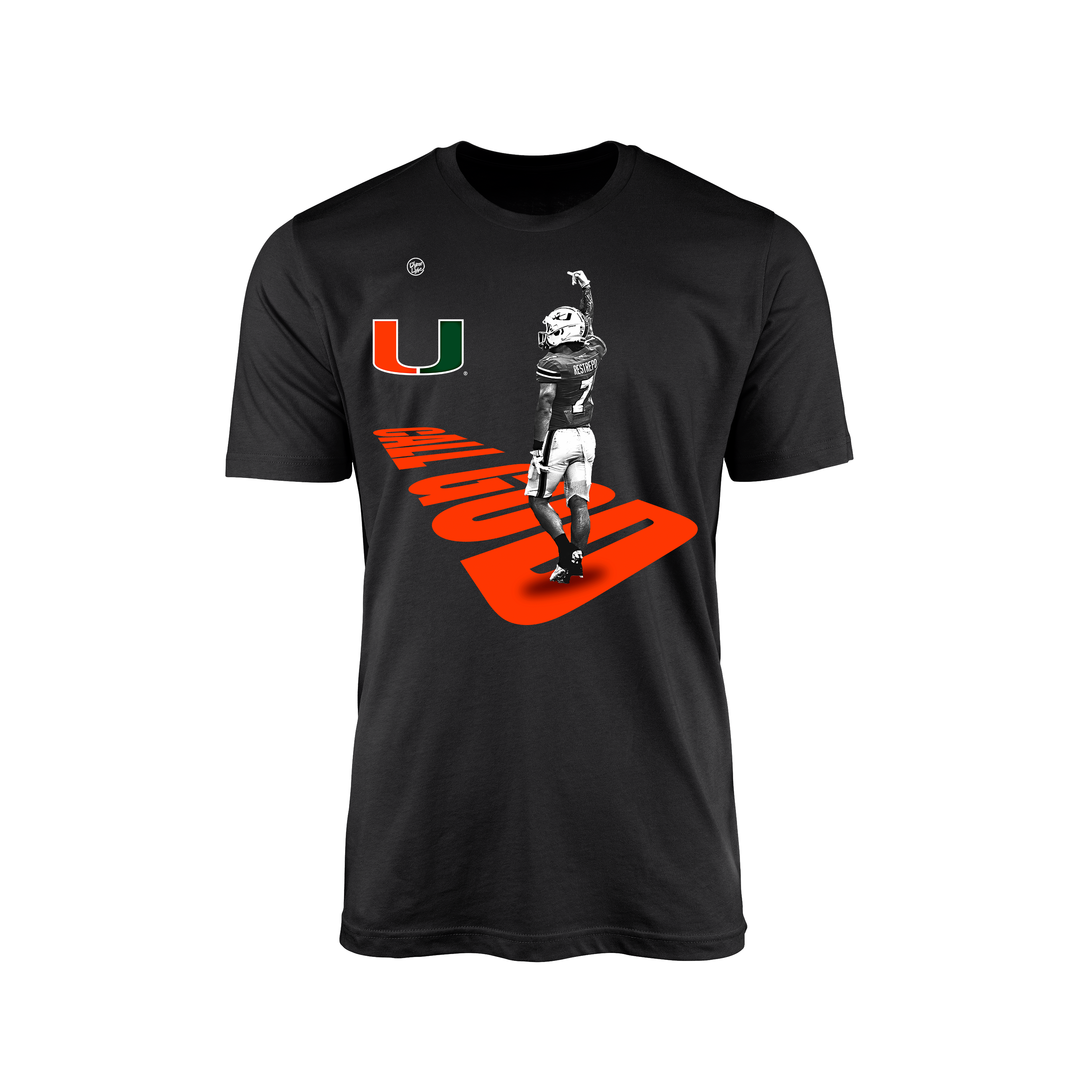 Miami Hurricanes Men's Call God Tee