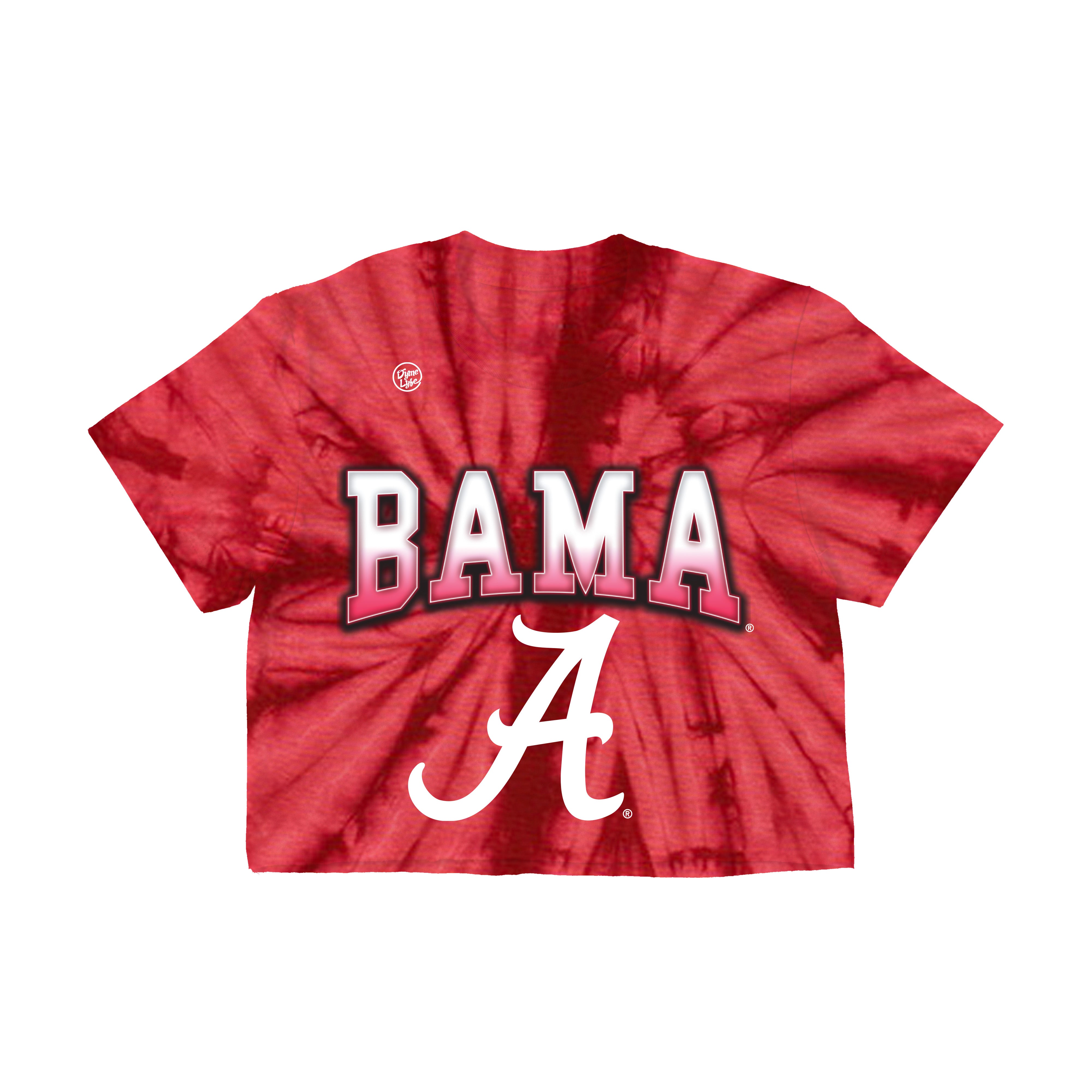 Alabama Crimson Tide Women’s Tie Dye Team Crop Top