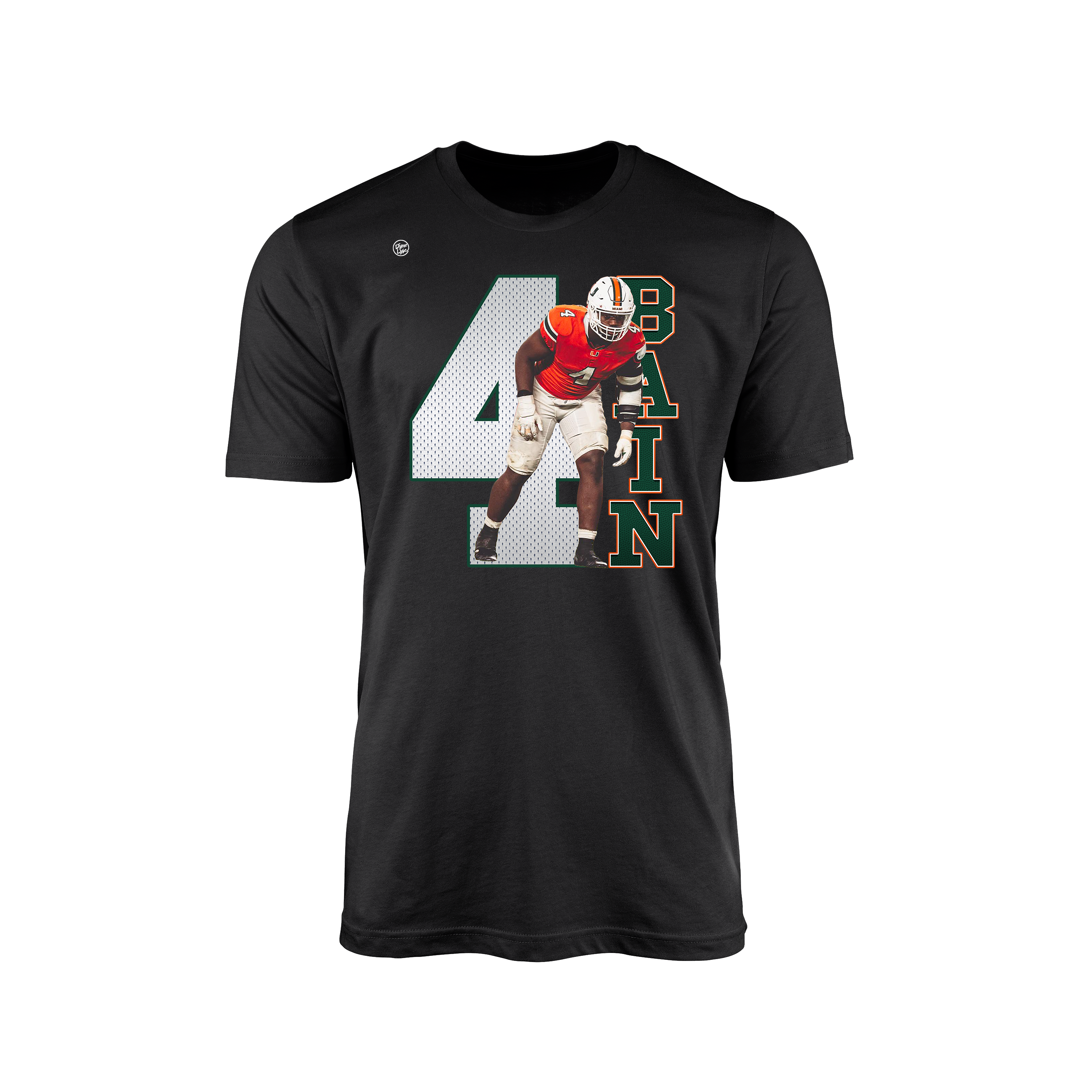 Miami Hurricanes Men's Bain 4 Tee