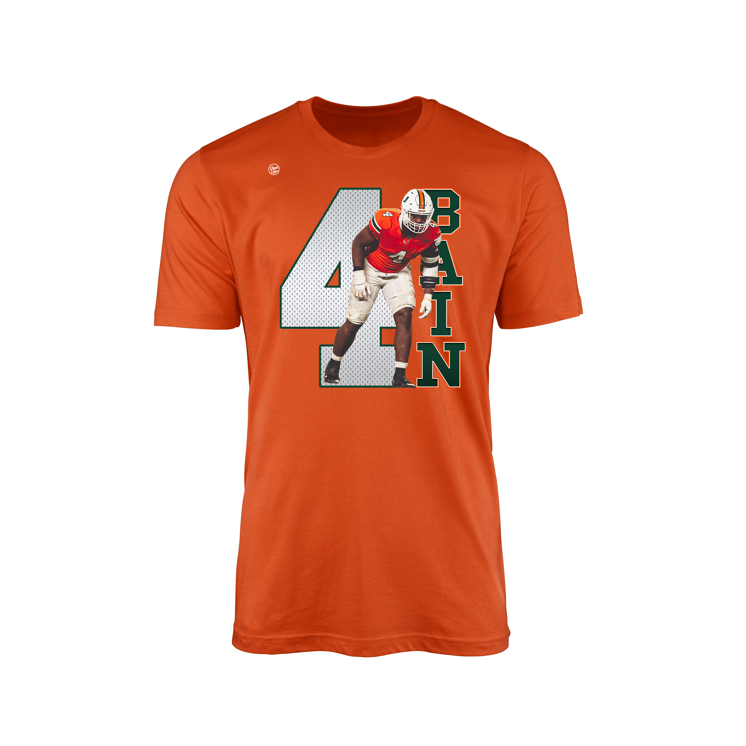 Miami Hurricanes Men's Bain 4 Tee