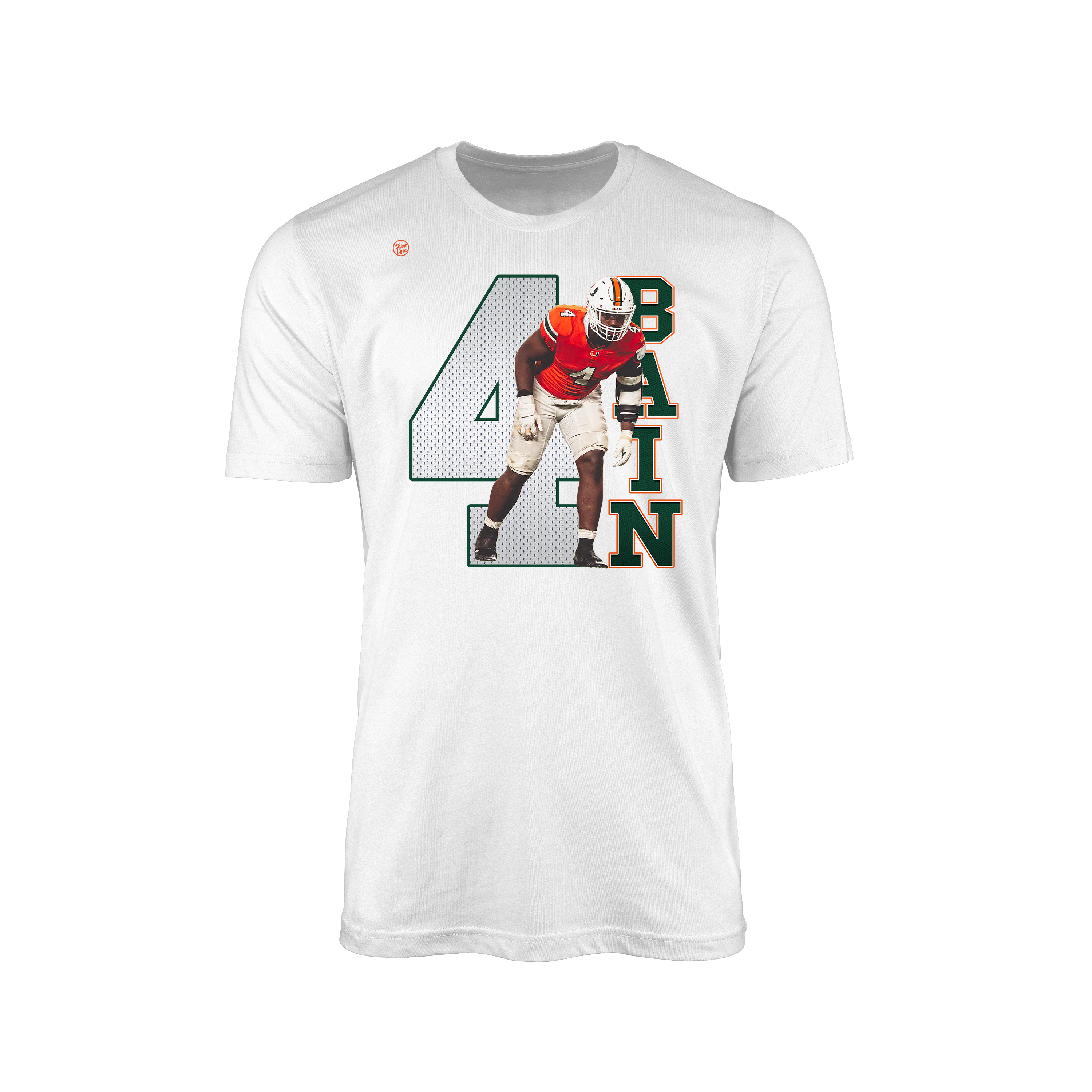 Miami Hurricanes Men's Bain 4 Tee