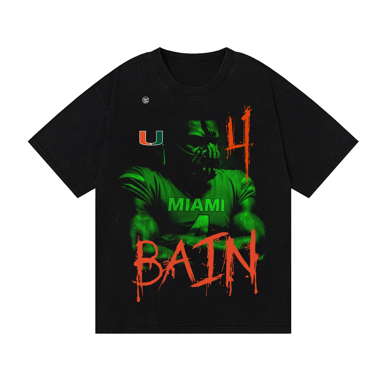 Miami Hurricanes Men's Vintage Bain Tee
