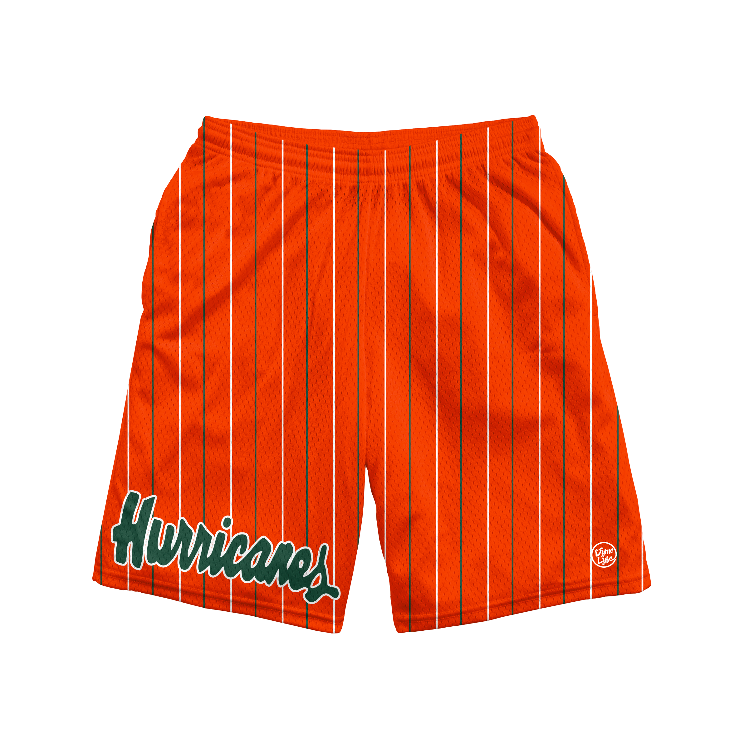 Miami Hurricanes Men's Pinstripe Shorts