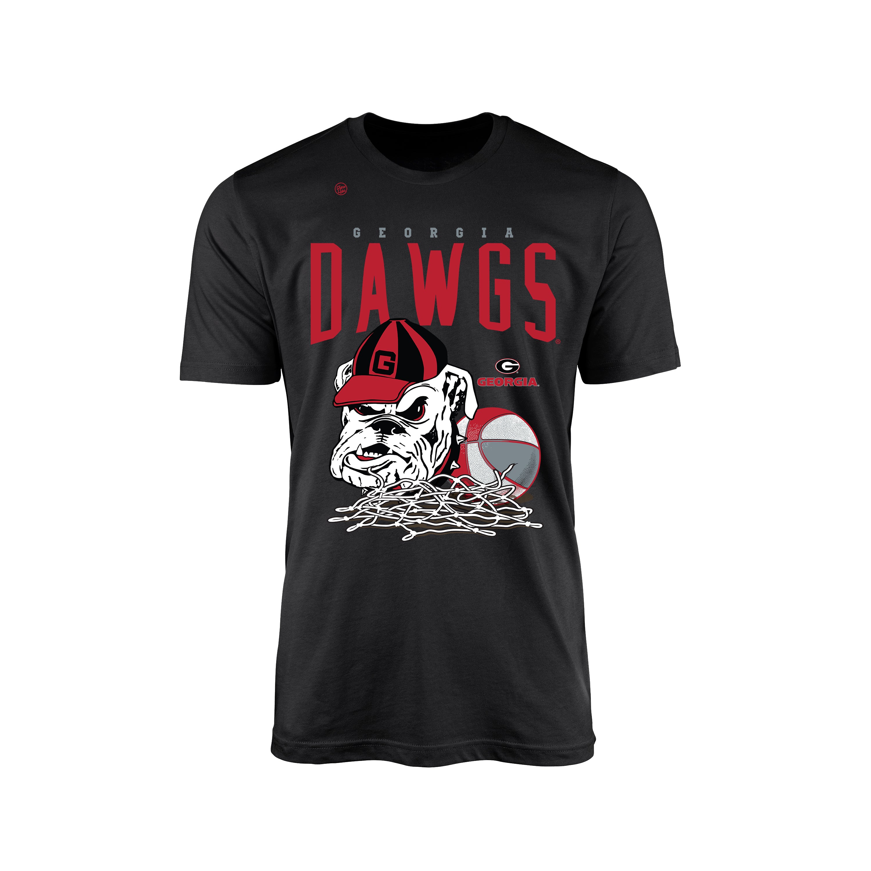 Georgia Bulldogs Men's Hoops Tee