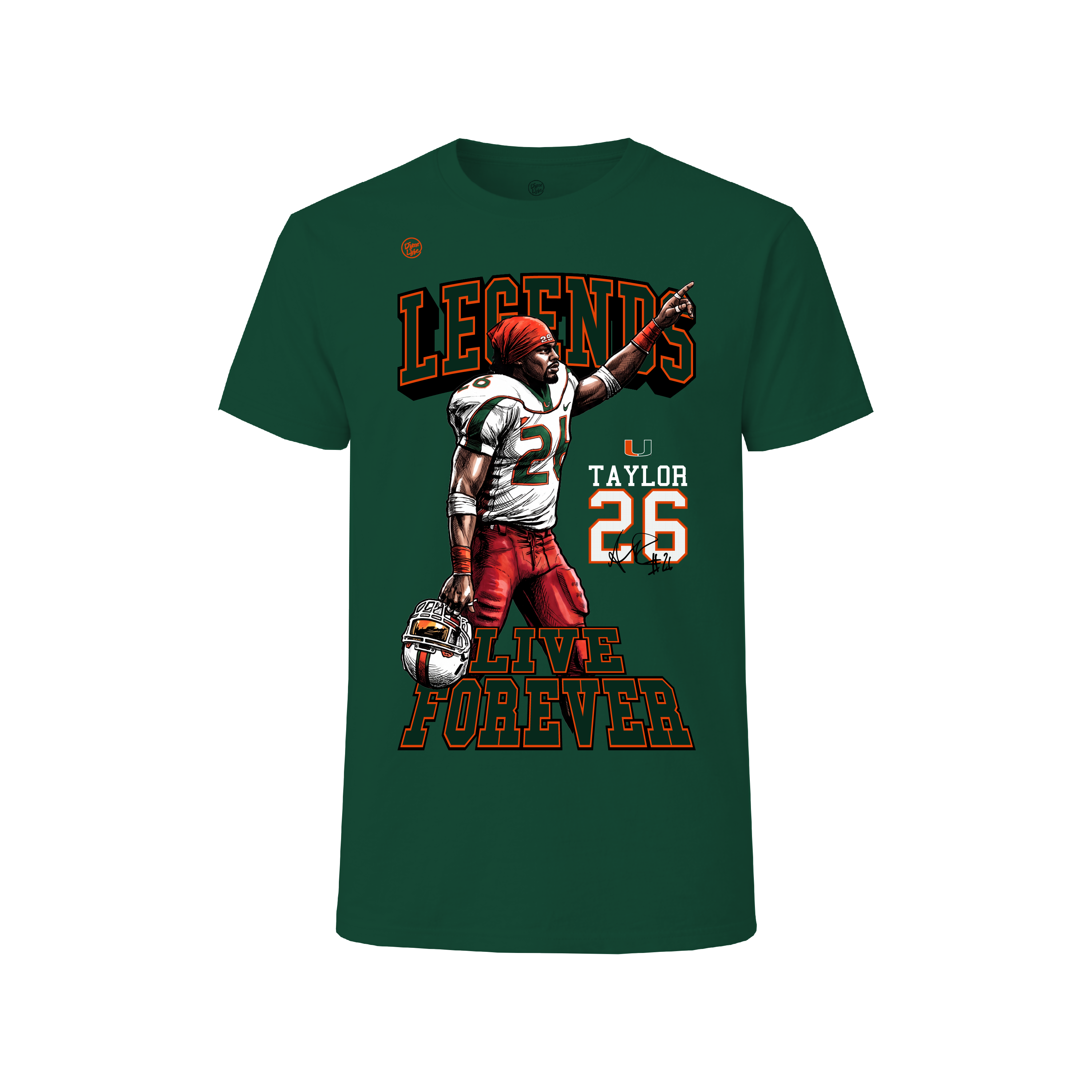 Miami Hurricanes Men's ST26 Forever Tee
