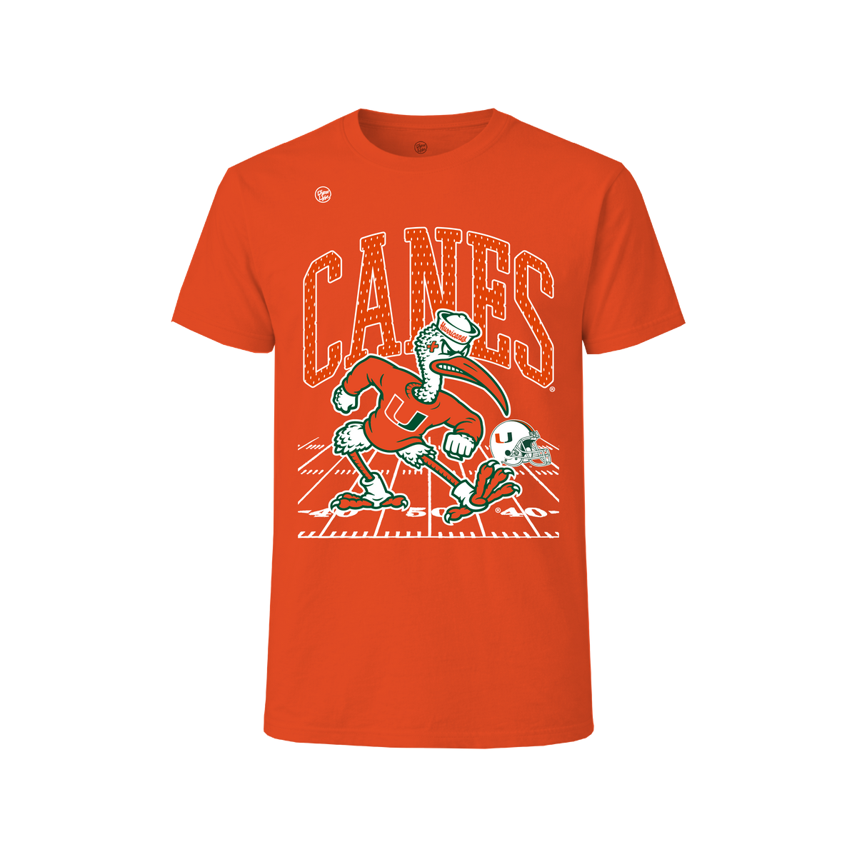 Miami Hurricanes Men's Logo Field Tee