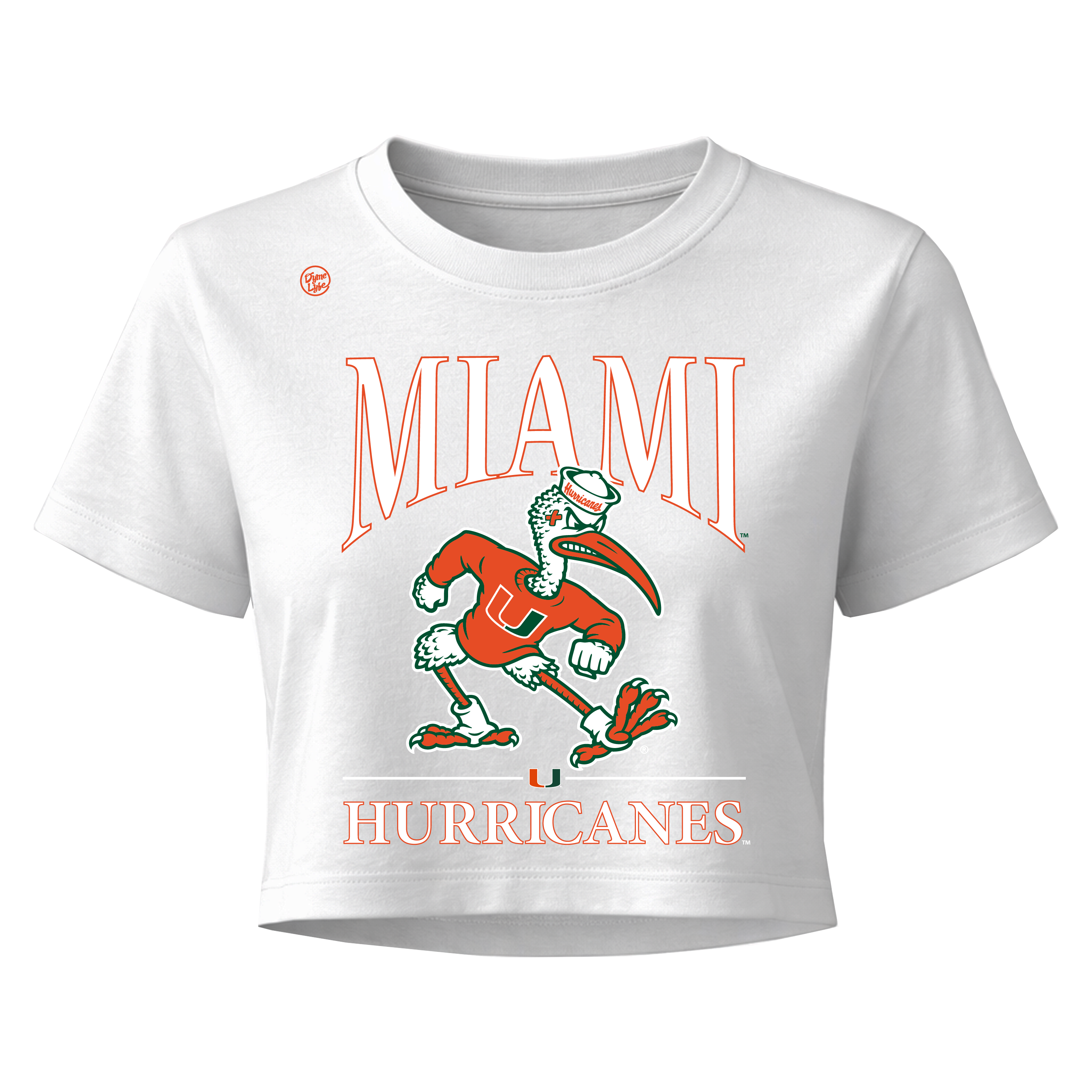 Miami Hurricanes Women's Tradition Crop