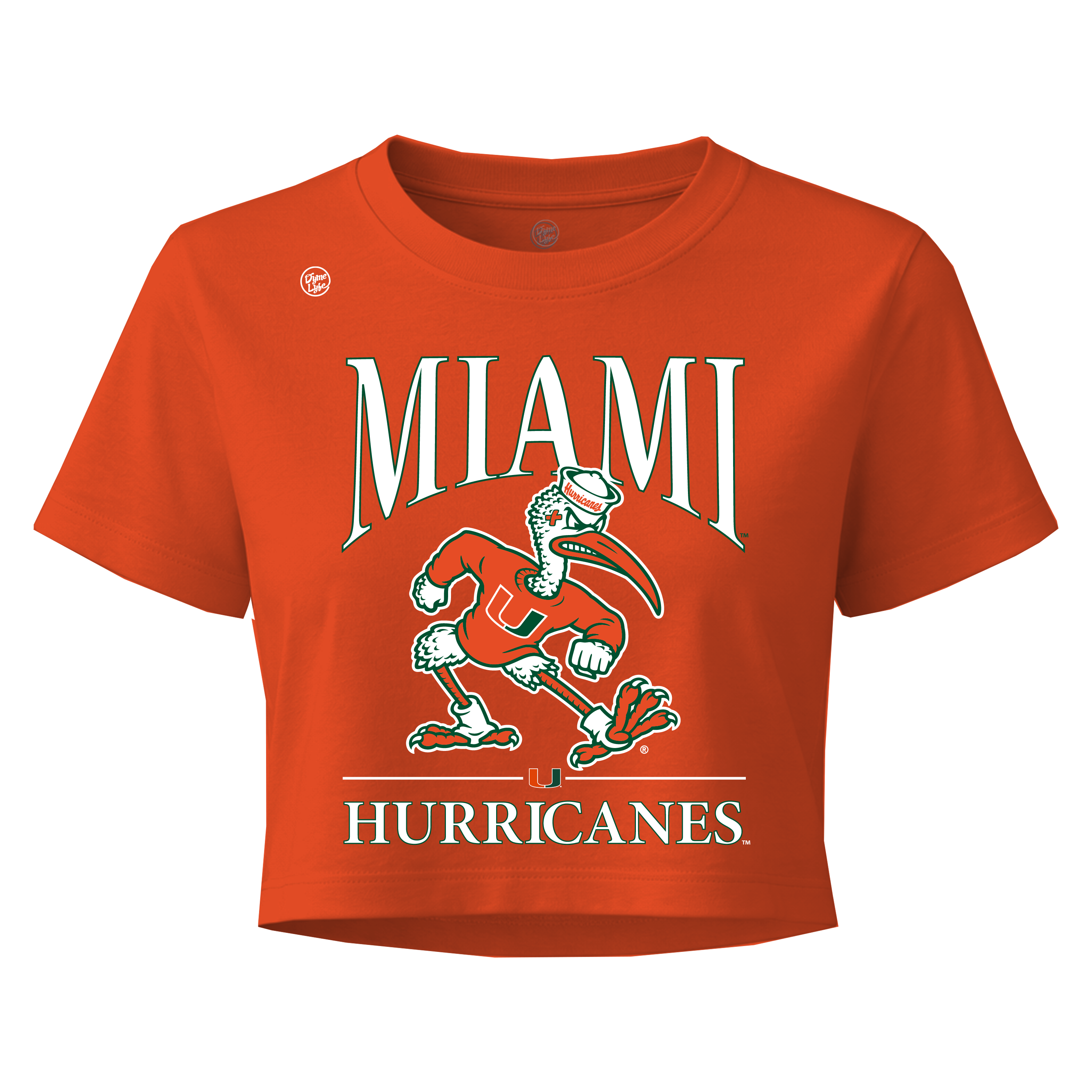 Miami Hurricanes Women's Tradition Crop