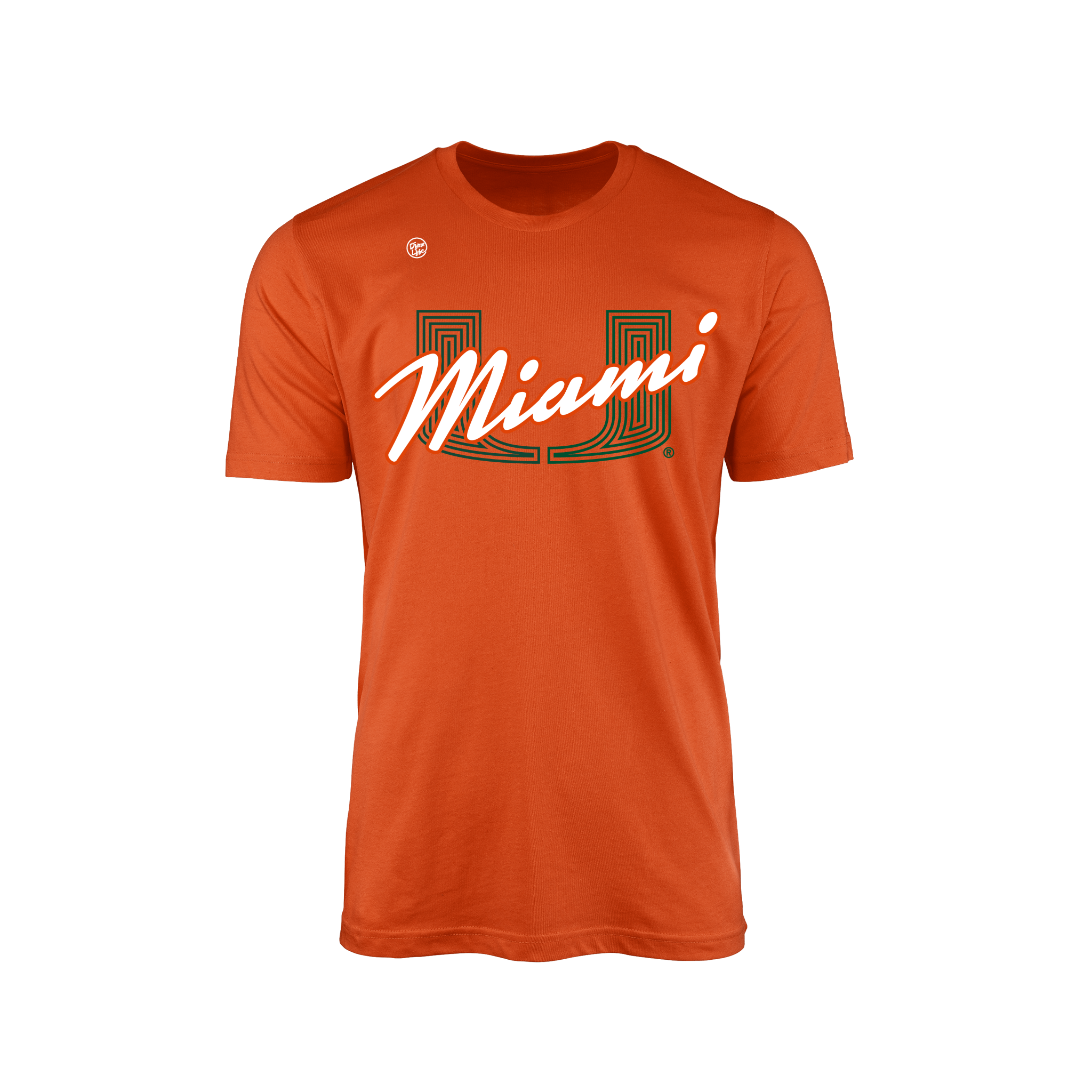 Miami Hurricanes Men's Miami Vice Script Tee