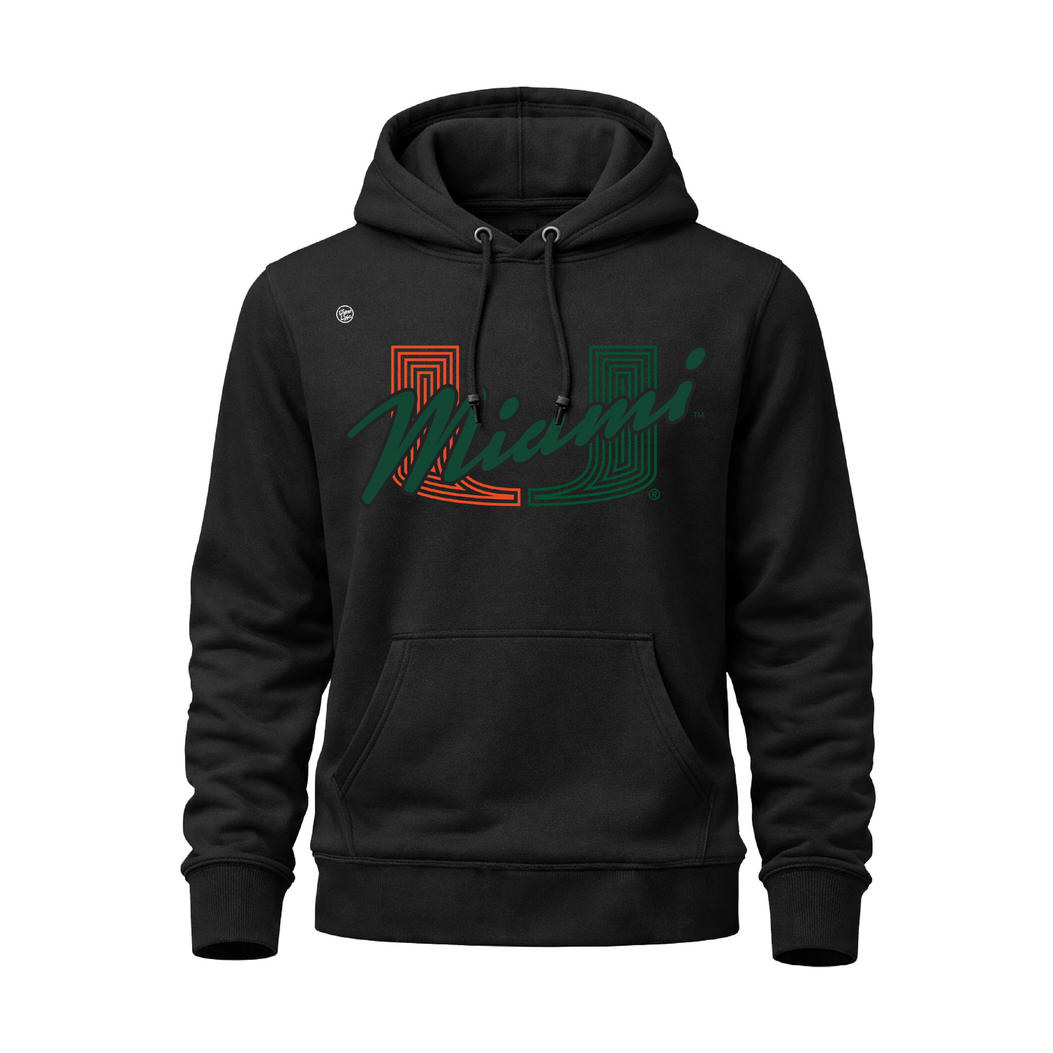 Miami Hurricanes Men's Miami Script Vice Hoodie
