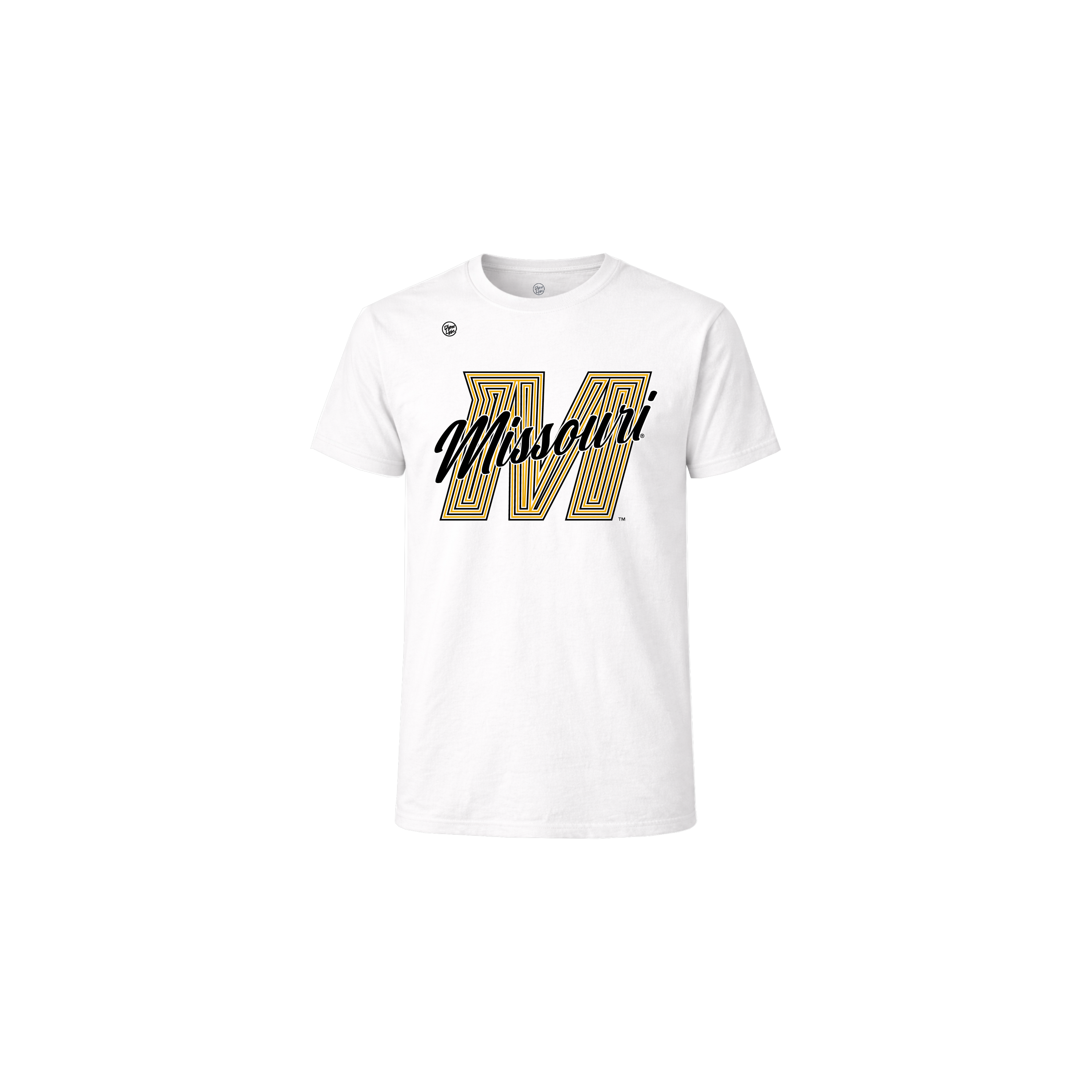 Missouri Tigers Youth Script Tee