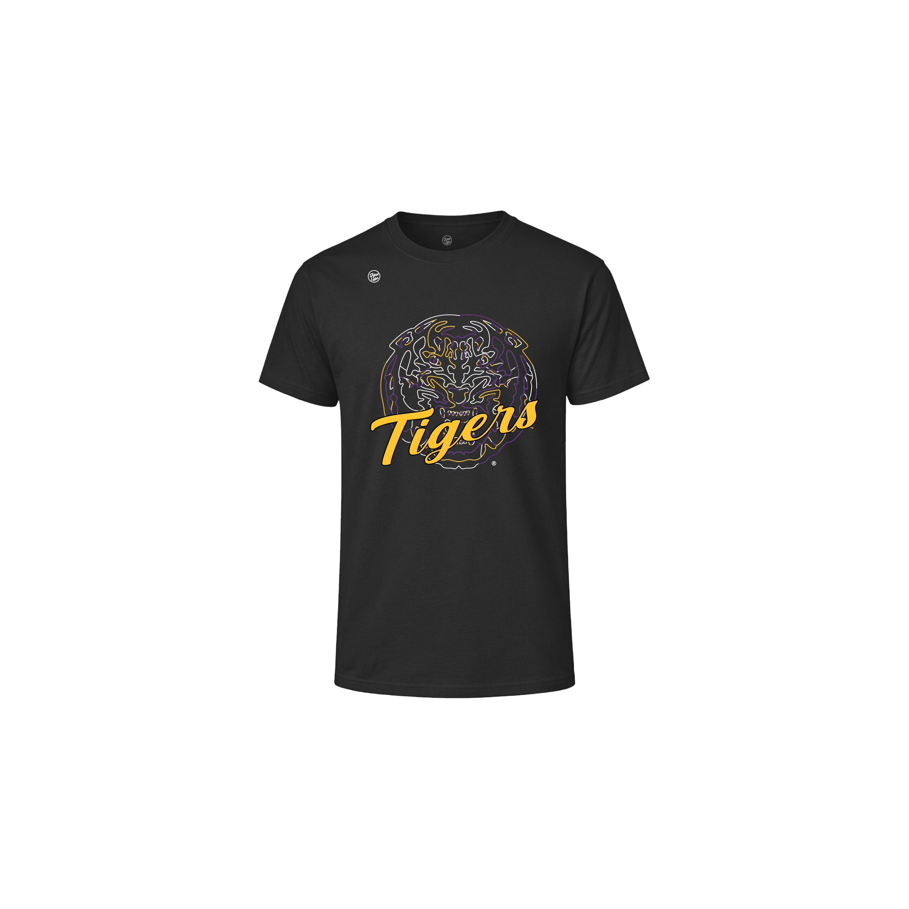 LSU Tigers Youth Script Tee
