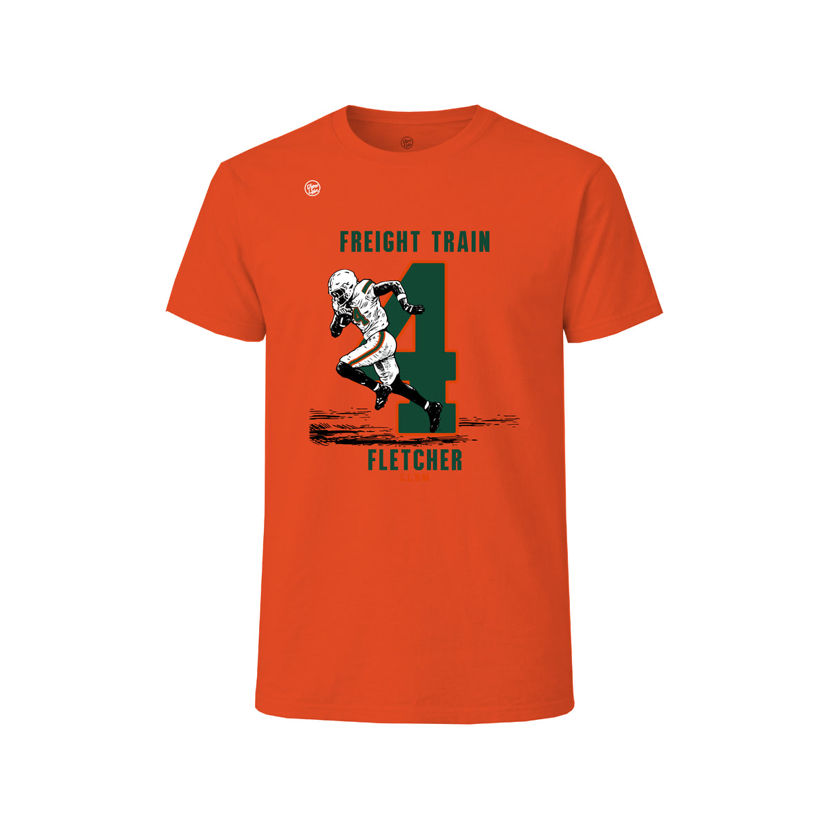 Miami Hurricanes Men's Freight Train Fletcher Tee