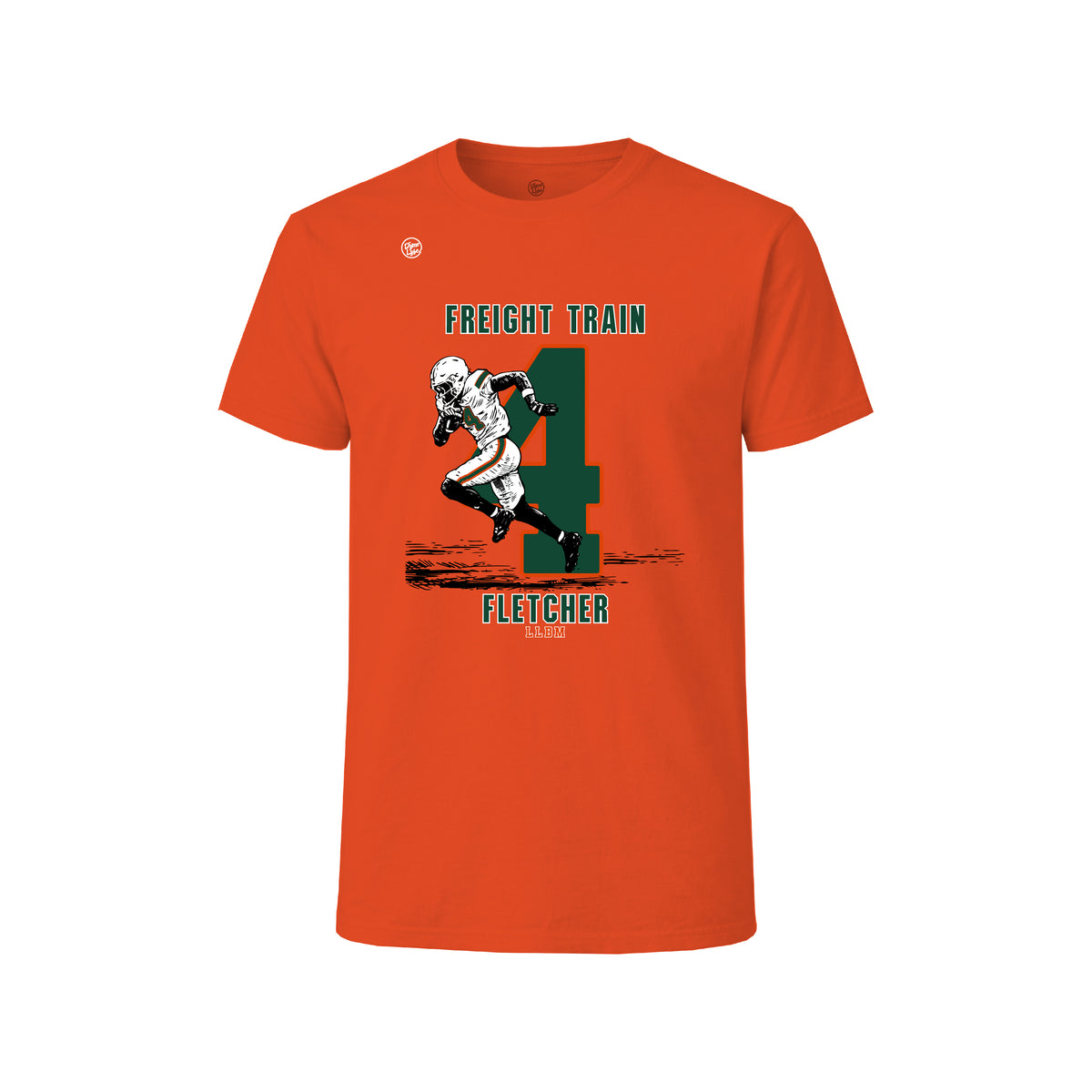 Miami Hurricanes Men's Freight Train Fletcher Tee