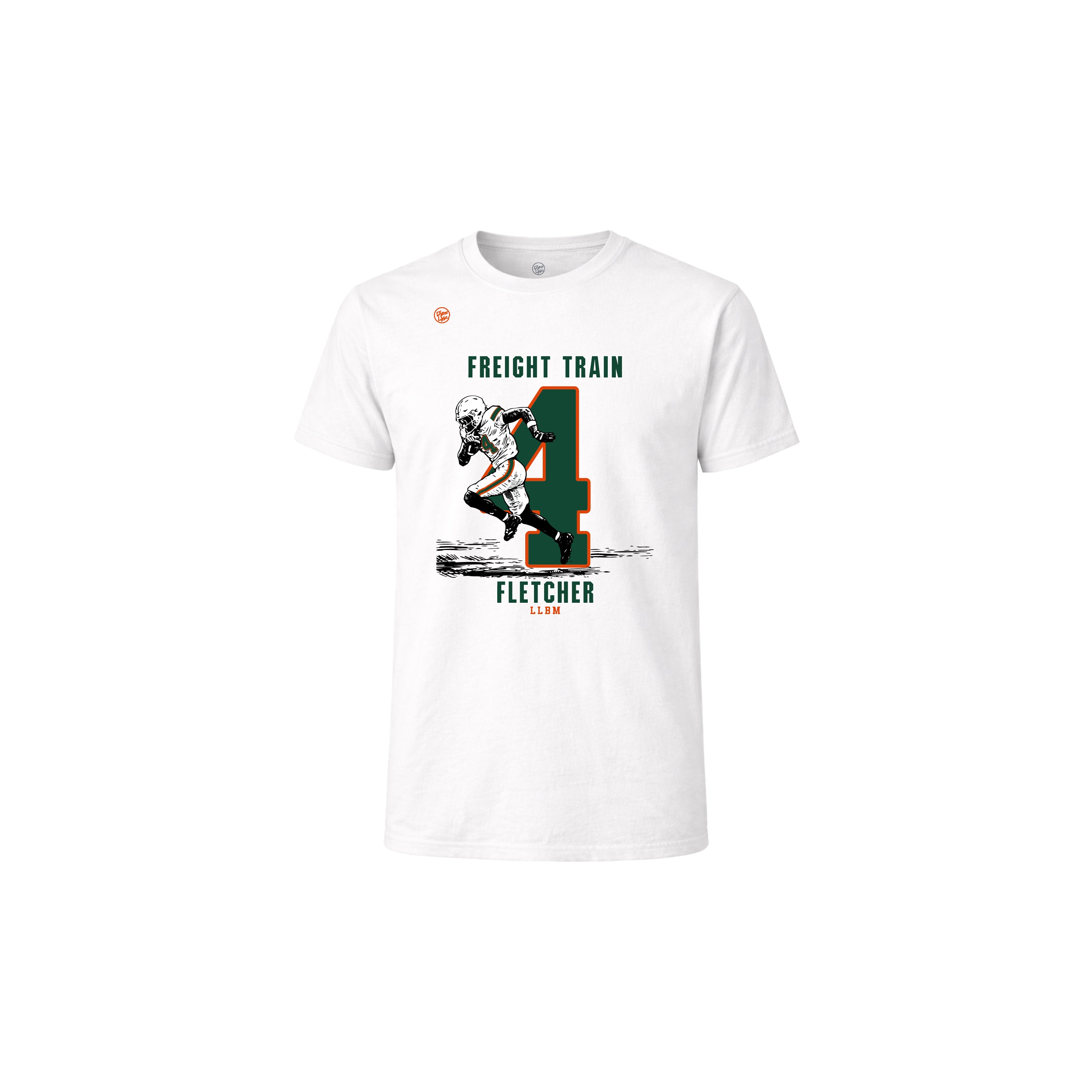 Miami Hurricanes Youth Freight Train Fletcher Tee