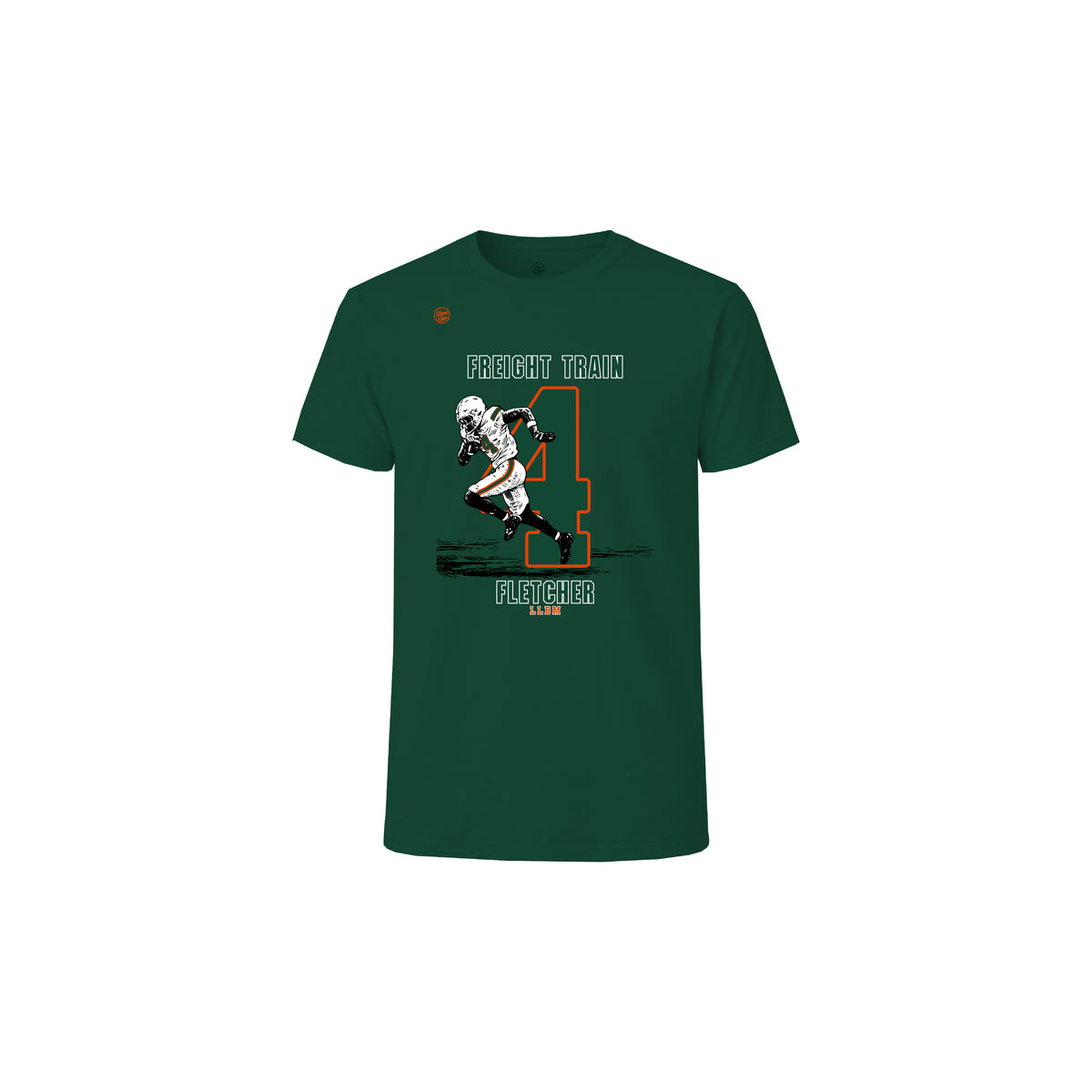 Miami Hurricanes Youth Freight Train Fletcher Tee