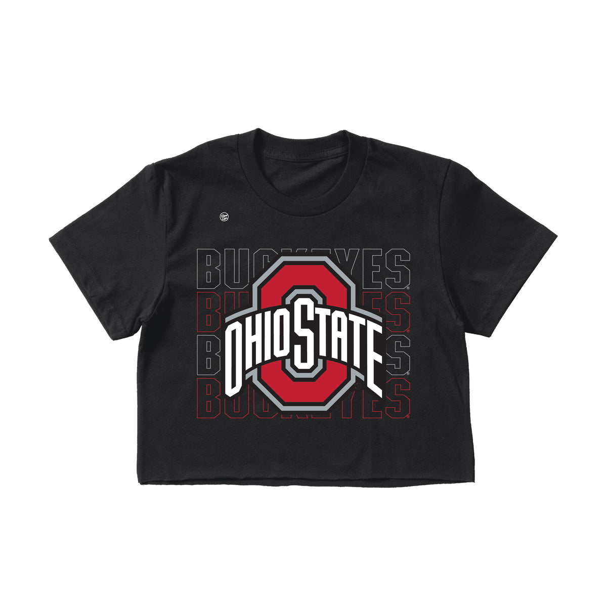 Ohio State Buckeyes Women's Stacked Crop