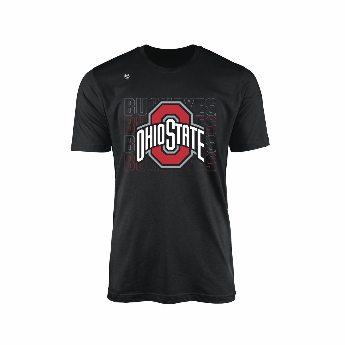 Ohio State Buckeyes Men's Stacked Tee