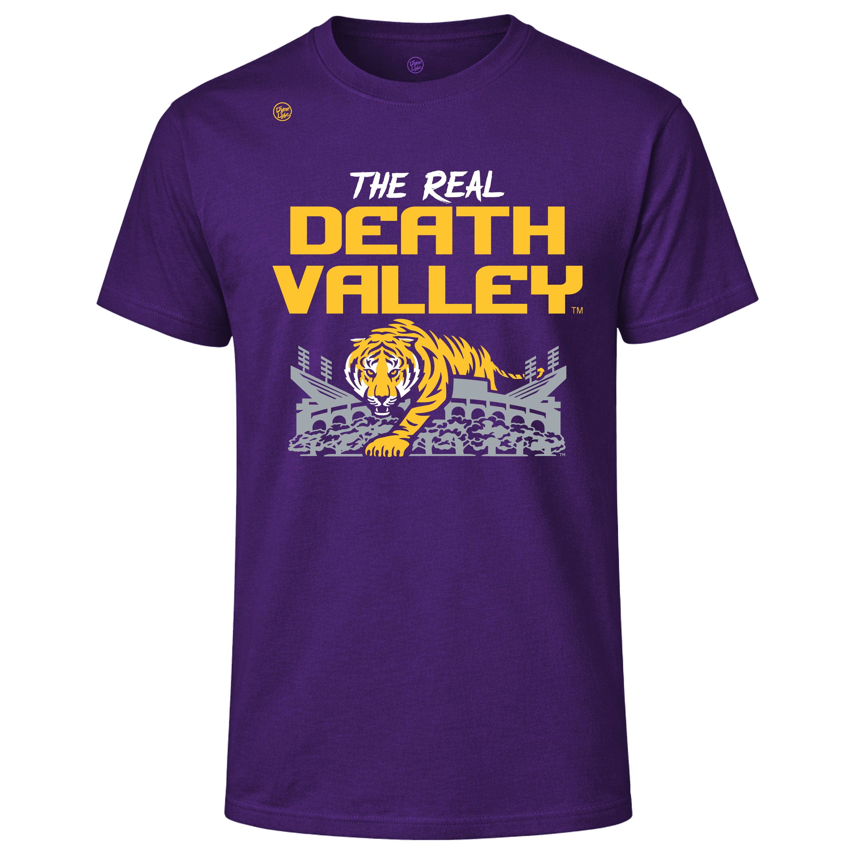 LSU Tigers Men's Real Death Valley Tee