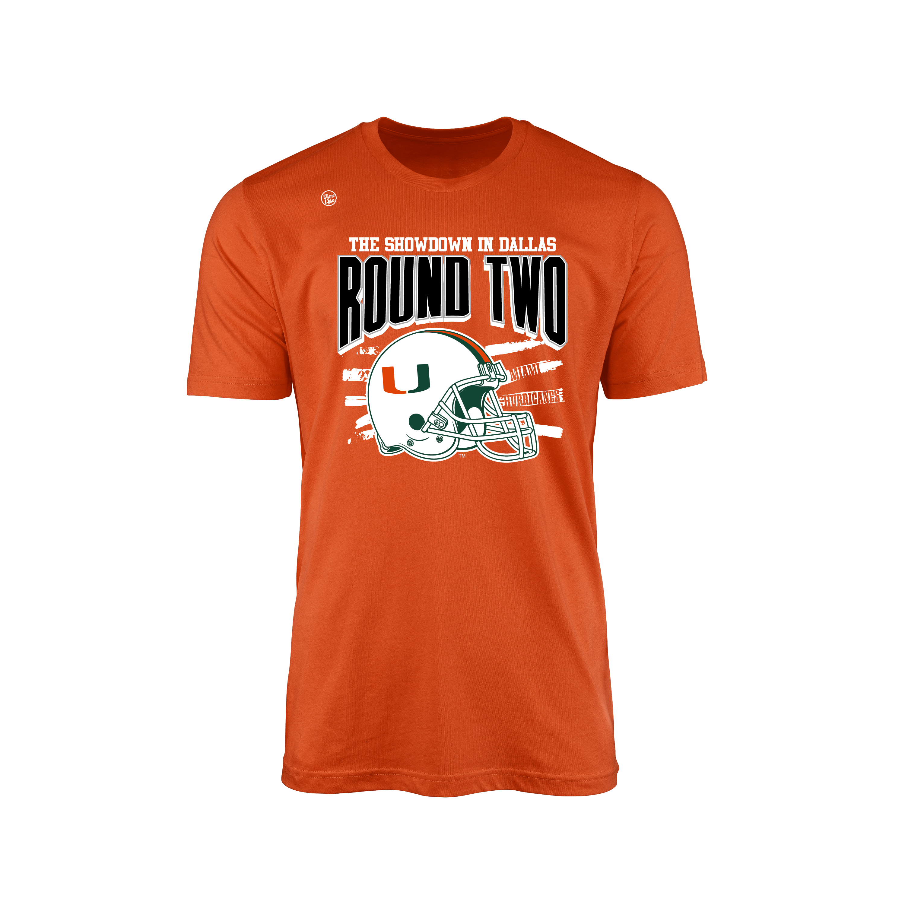 Miami Hurricanes Men's Showdown in Dallas Tee