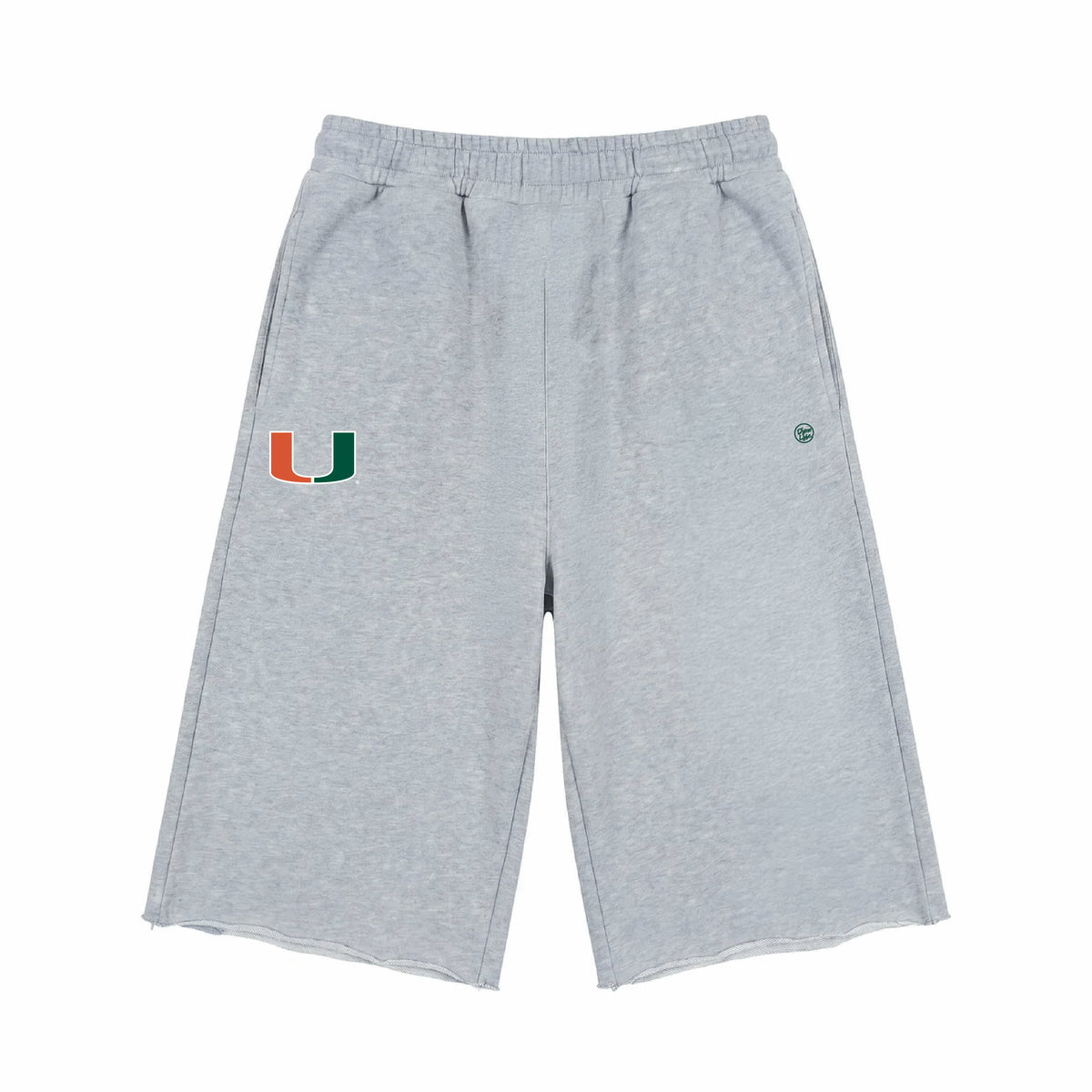 Miami Hurricanes Men's Logo 3/4 Short Sweatpants
