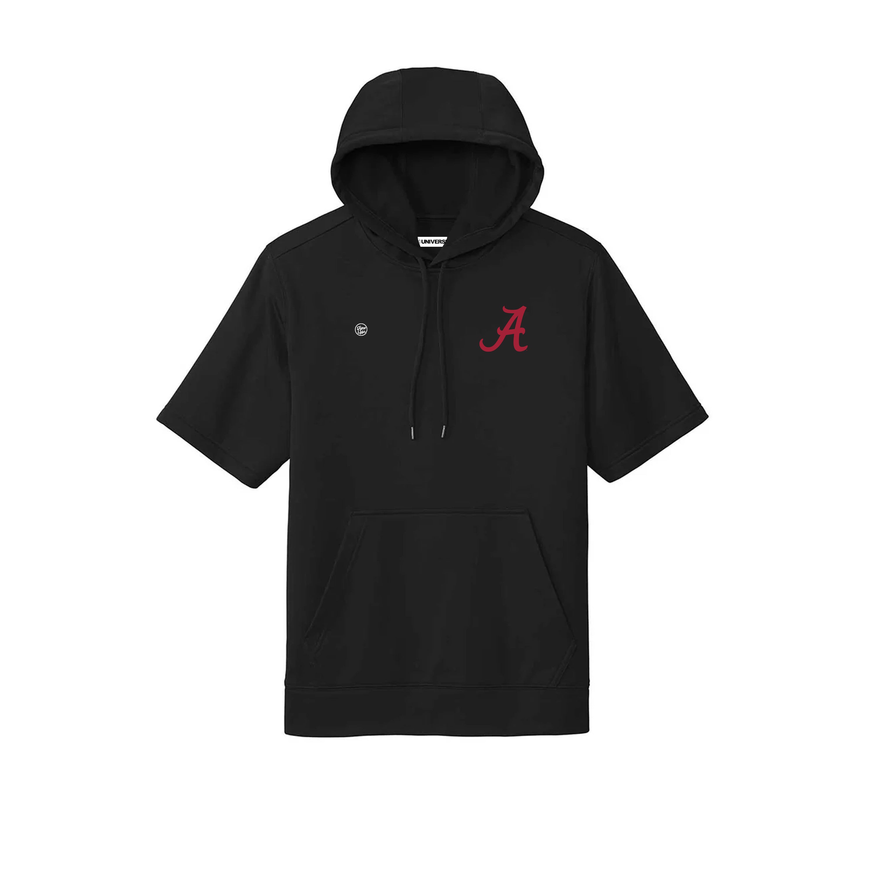 Alabama Crimson Tide Men’s Short Sleeve Hooded Pullover