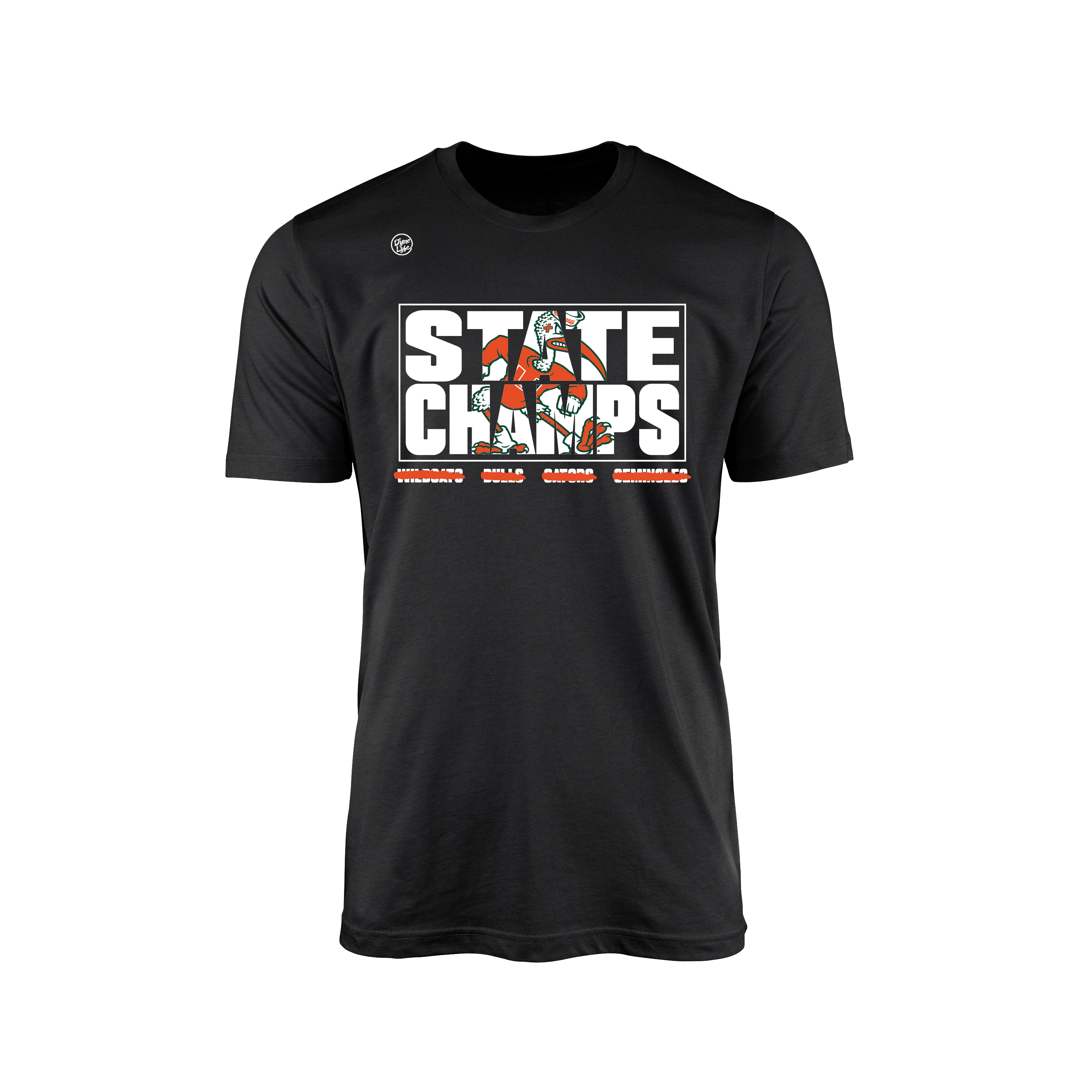 Miami Hurricanes Men's State Champs Tee